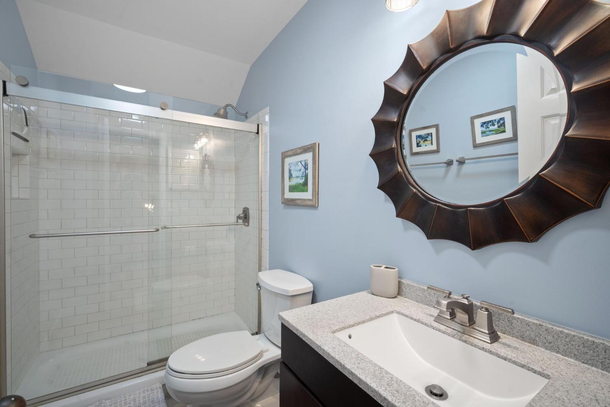 Newly Listed Bluff Villa with Creek and Golf Course Views