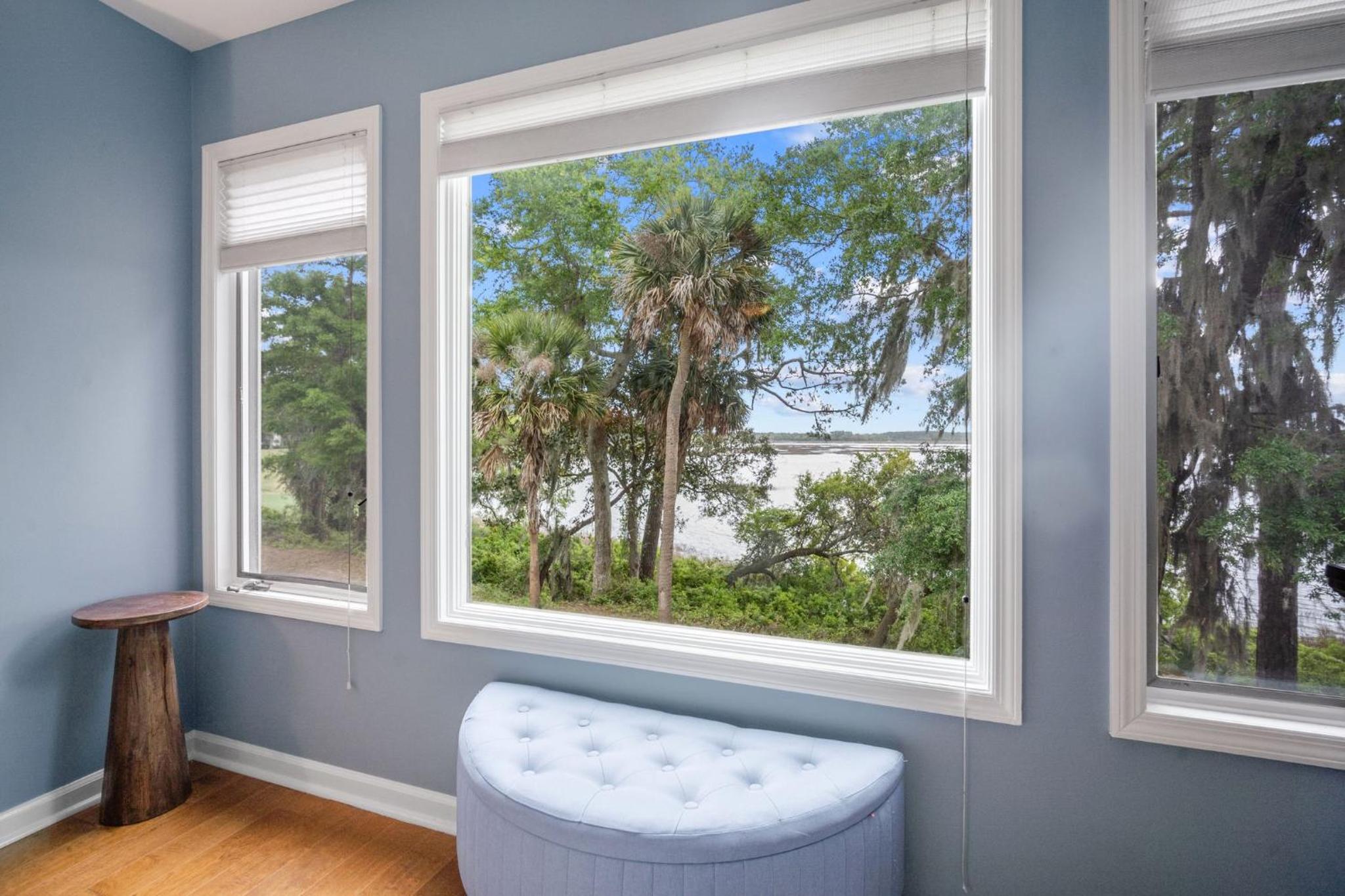 Newly Listed Bluff Villa with Creek and Golf Course Views