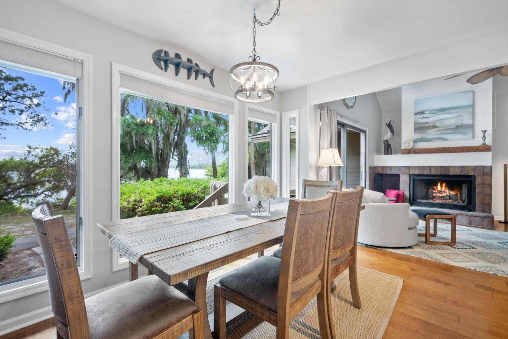 Newly Listed Bluff Villa with Creek and Golf Course Views