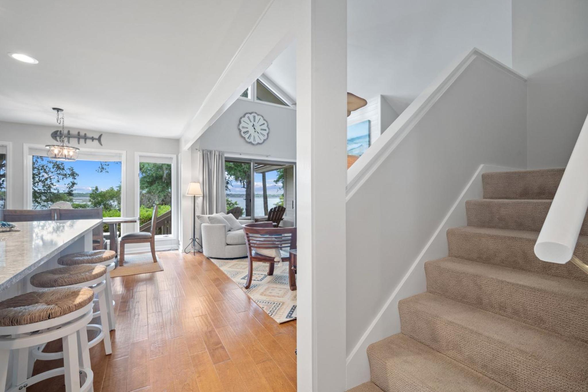 Newly Listed Bluff Villa with Creek and Golf Course Views