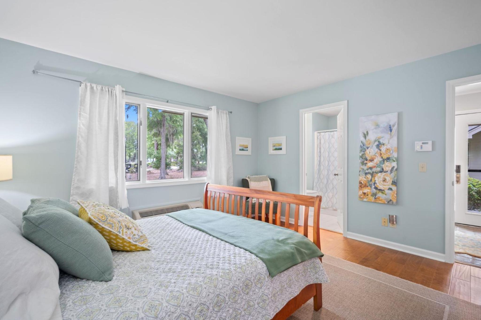 Newly Listed Bluff Villa with Creek and Golf Course Views