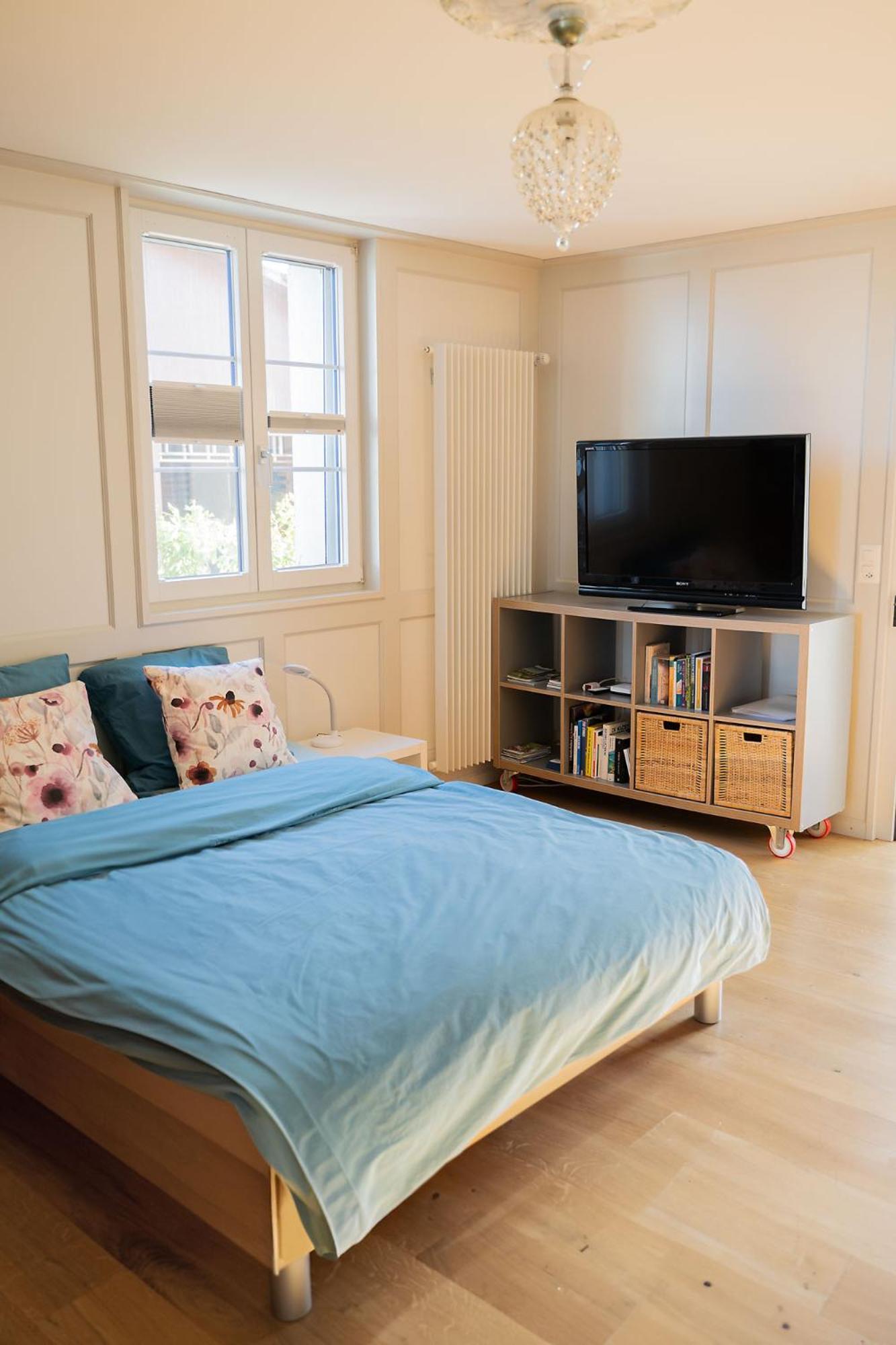 Seesicht und charmante Wohnung bei Hanni und Ueli
