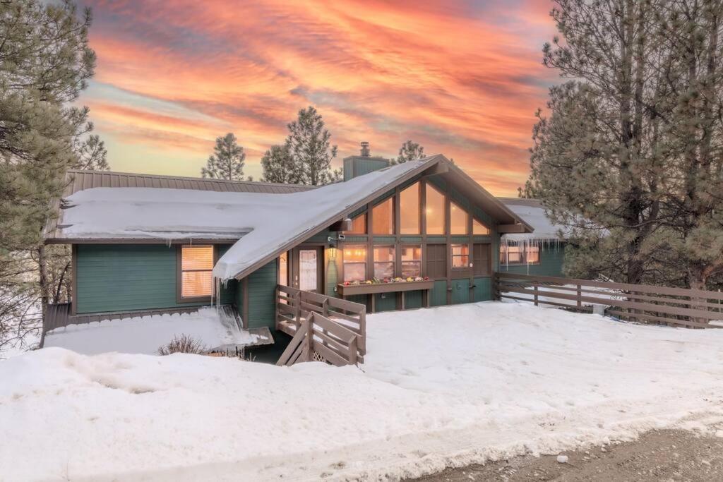 Grand Angel Fire mountain luxury ski chalet view 4