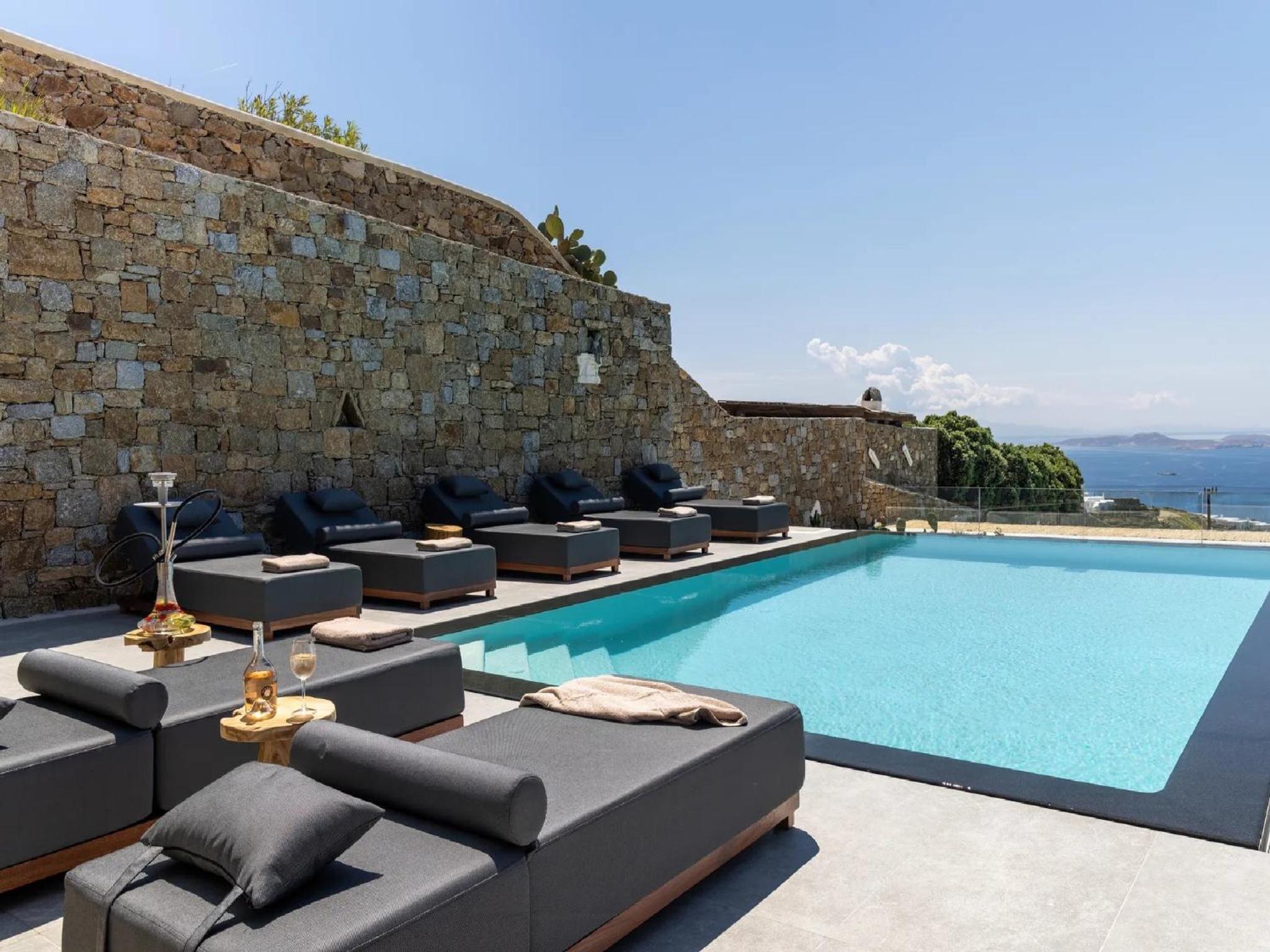Outstanding Mykonos Villa | 5 bedrooms | Villa Menelaus | Private Pool with Panoramic Sea Views | BBQ | Faros view 4
