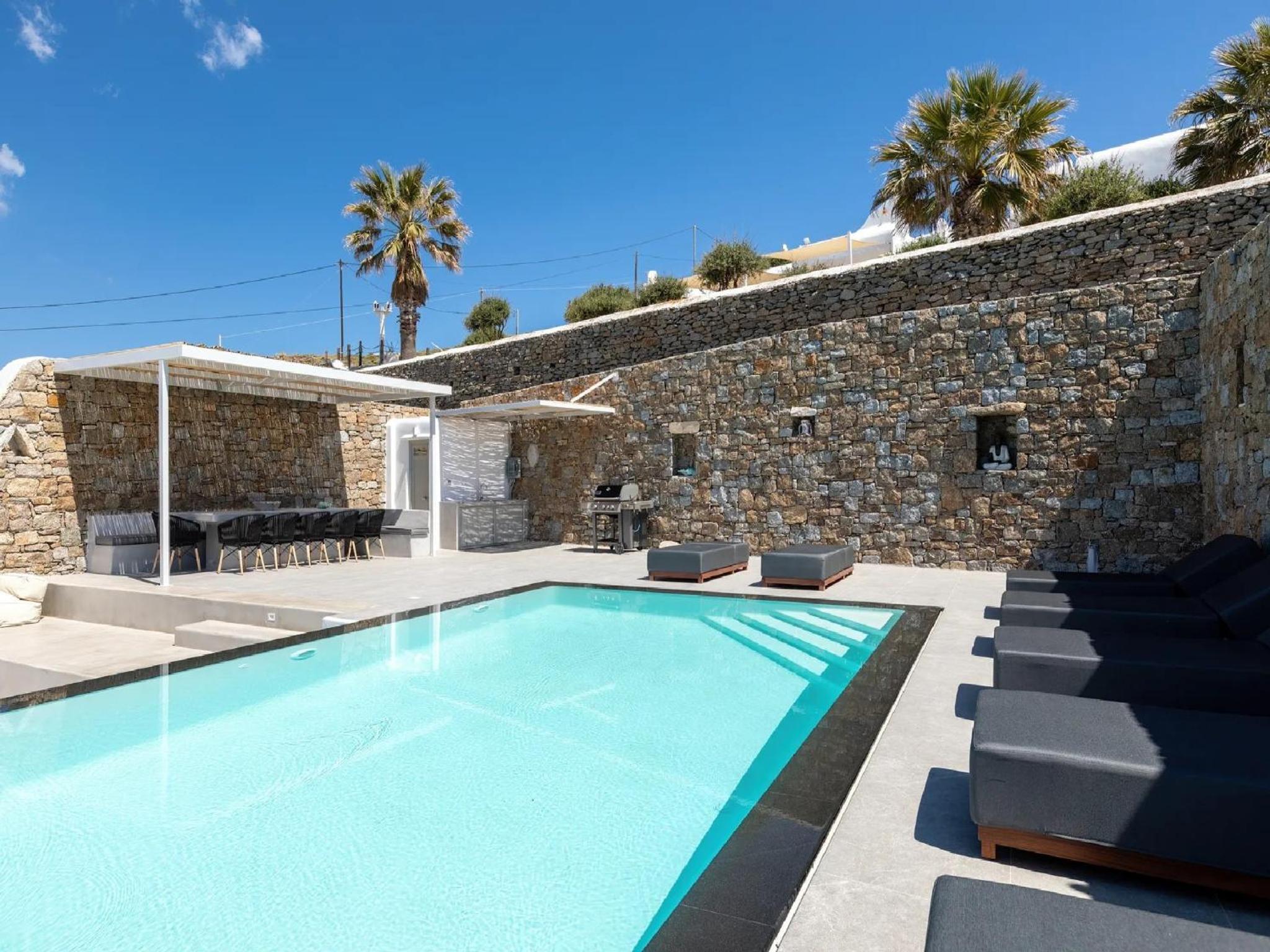 Outstanding Mykonos Villa | 5 bedrooms | Villa Menelaus | Private Pool with Panoramic Sea Views | BBQ | Faros view 5