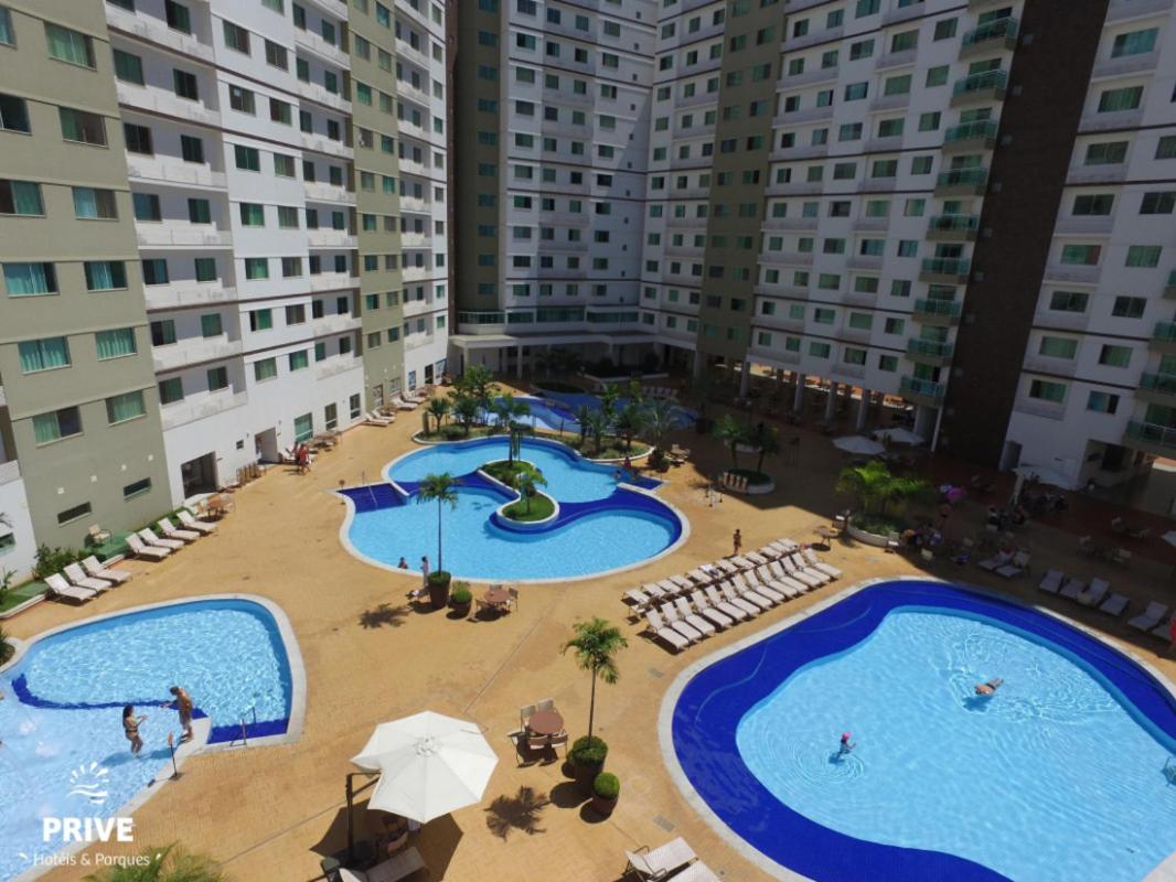 Caldas Novas - Prive Riviera Hotel - Parque 24 Horas - Centro