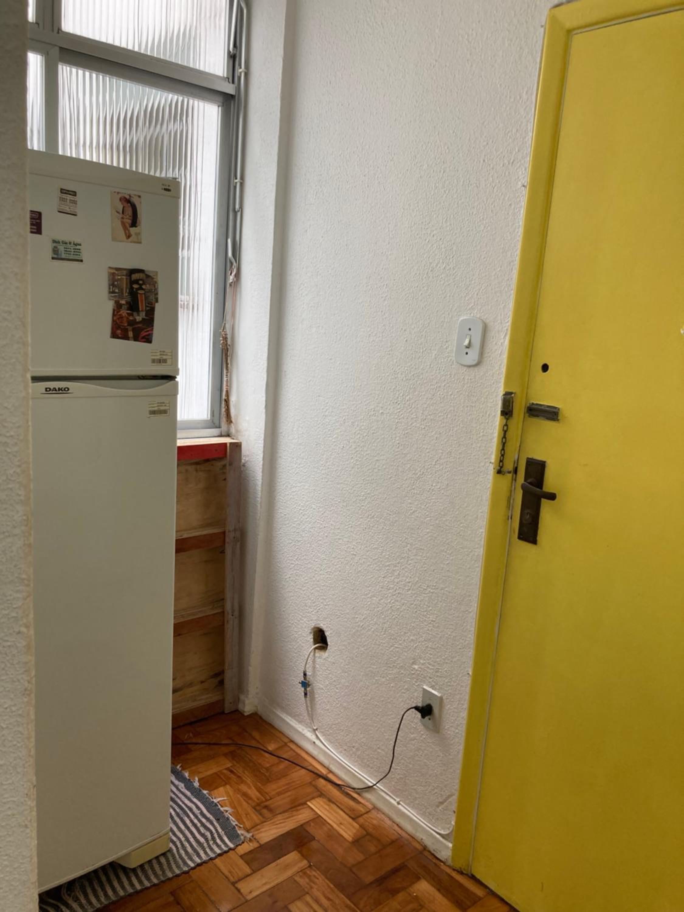 Apartamento charmoso Glória, rua do metrô