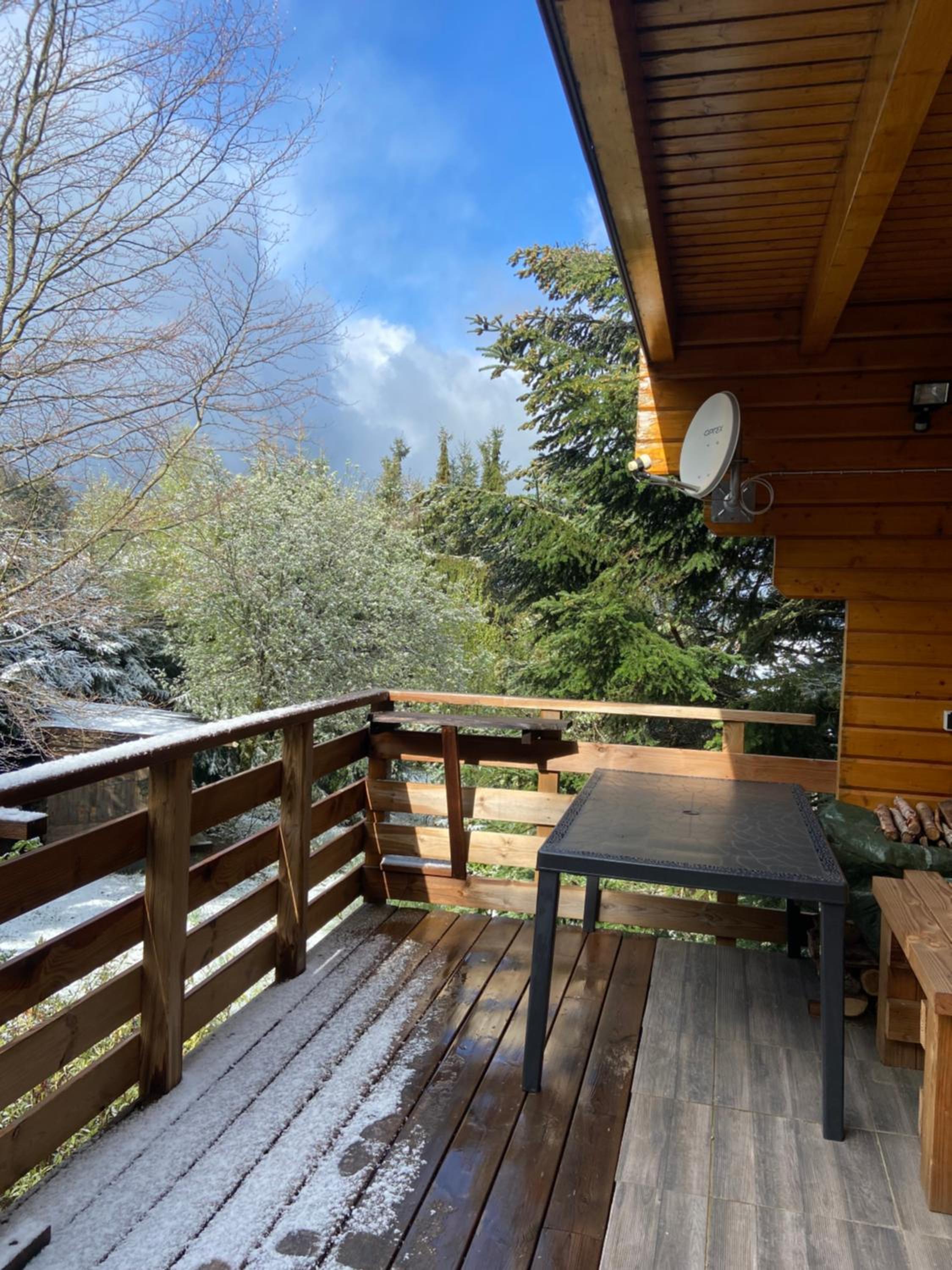 Chalet bois au calme, en lisière de forêt, balcons, sentiers balades Gérardmer & Alsace 