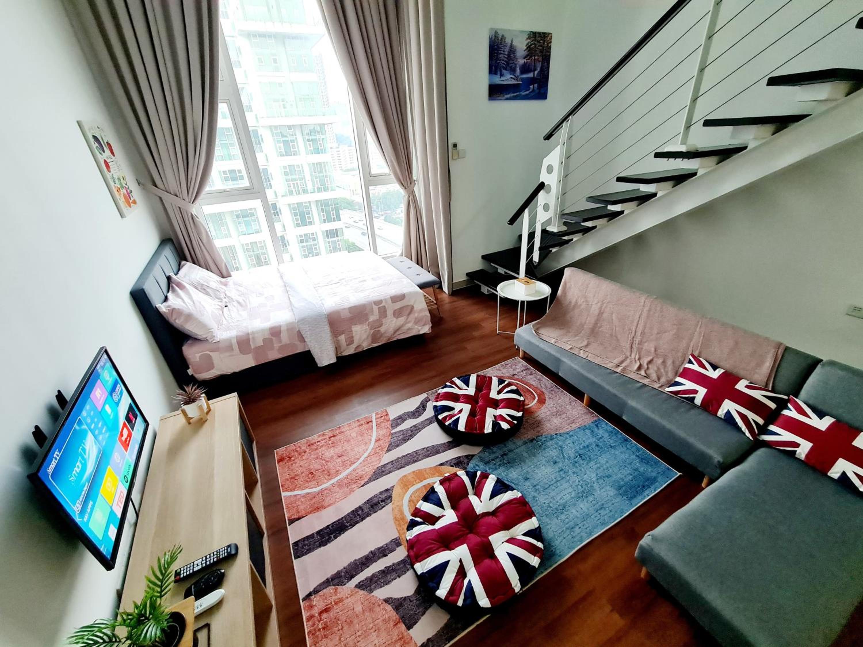 Garden Duplex Studio 7 Guest Old Klang Road Kuala Lumpur Mid Valley Pearl Point Bangsar Bangsar South Bukit Jalil Taman Desa ML