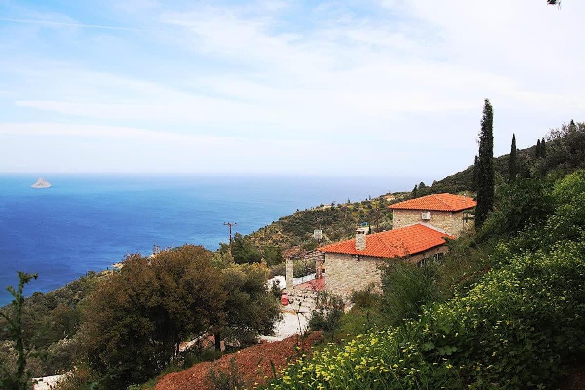 Hillside Villa over Lemonodasos