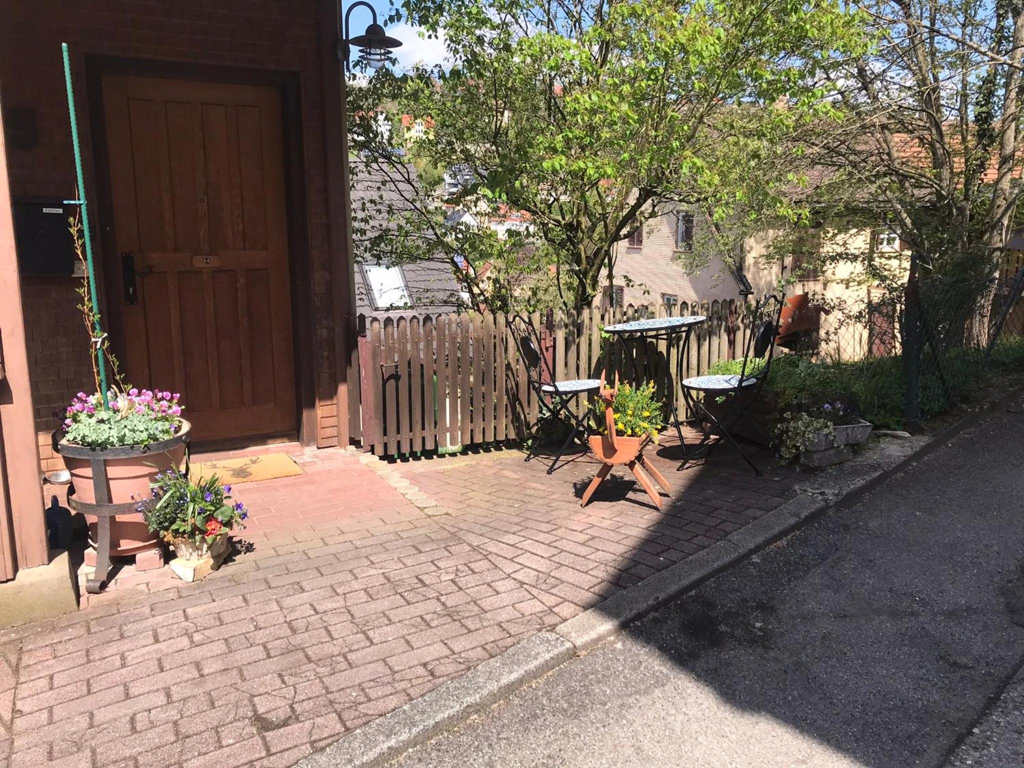 Retro Ferienwohnung mit Schlossblick im Nordschwarzwald