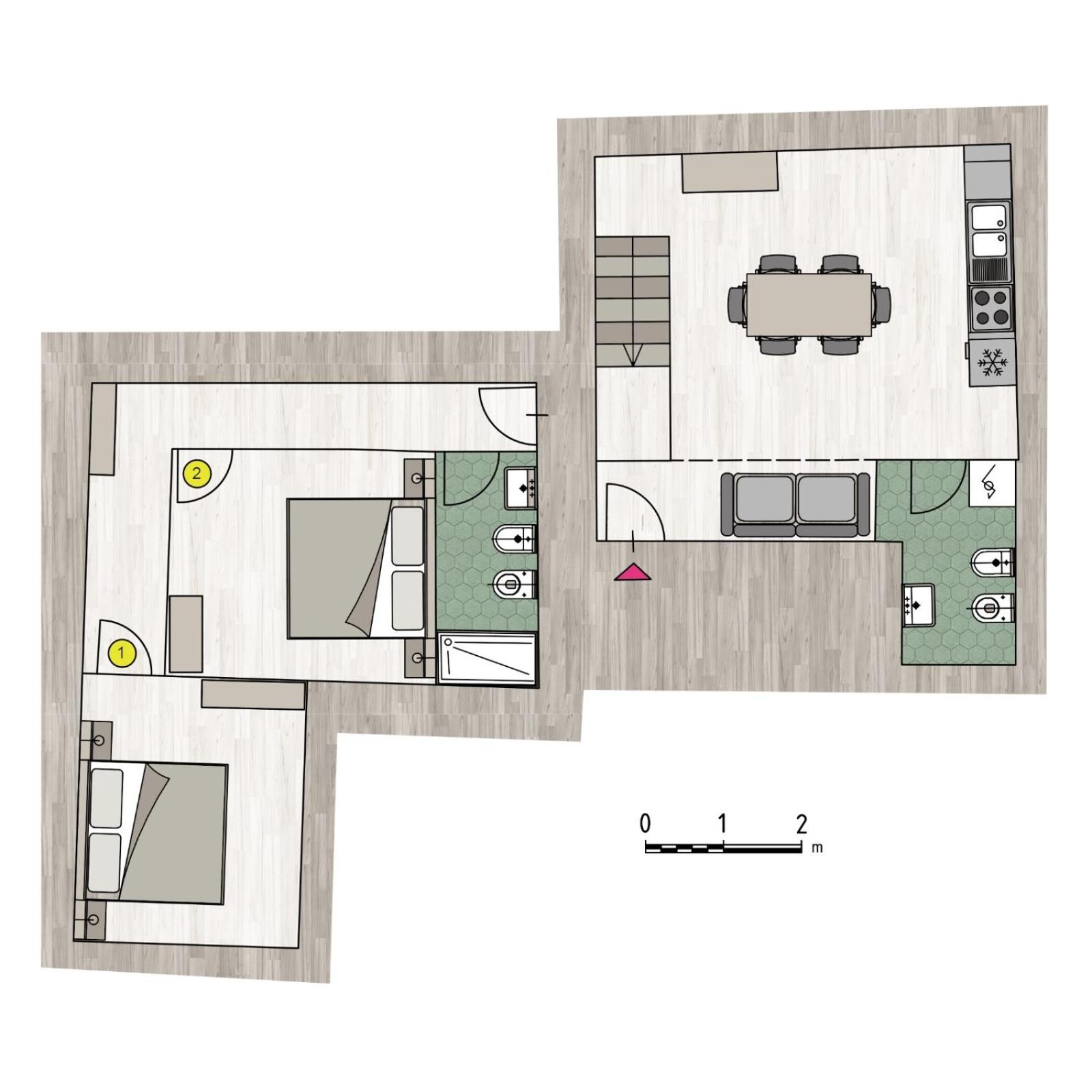 Canaletto apartment by Lesdomus