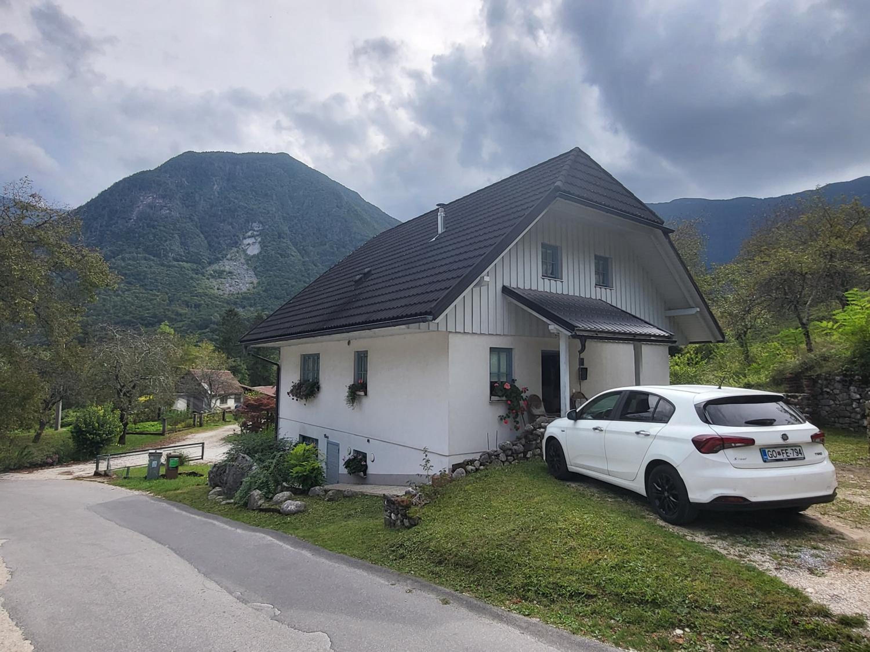 Apartment Luka at Soča & Koritnica confluence