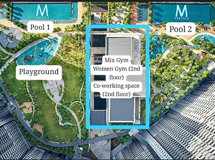 M Vertica Residences in Kuala Lumpur Skyline View Luxury Condominium