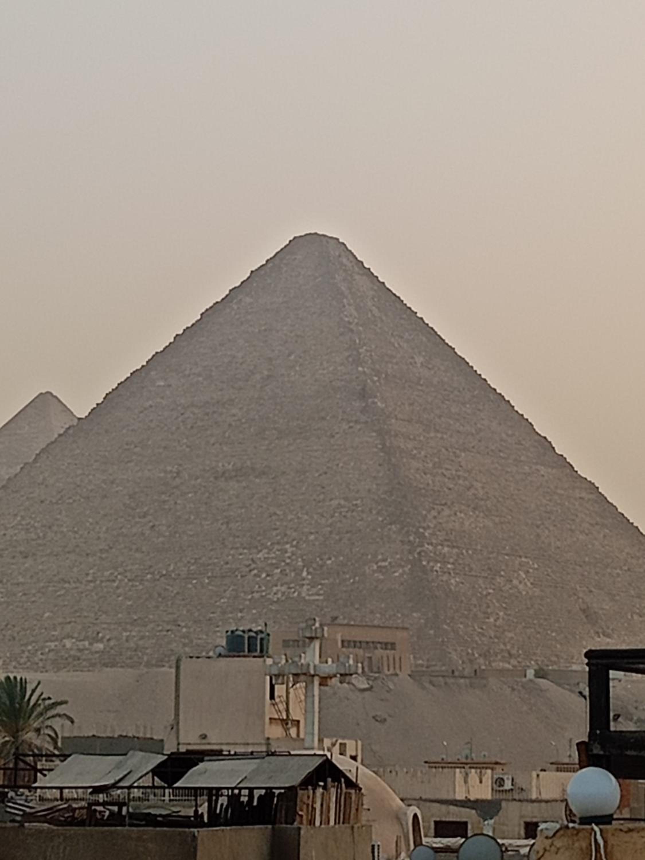 Sol Pyramids Rooftop View Giza