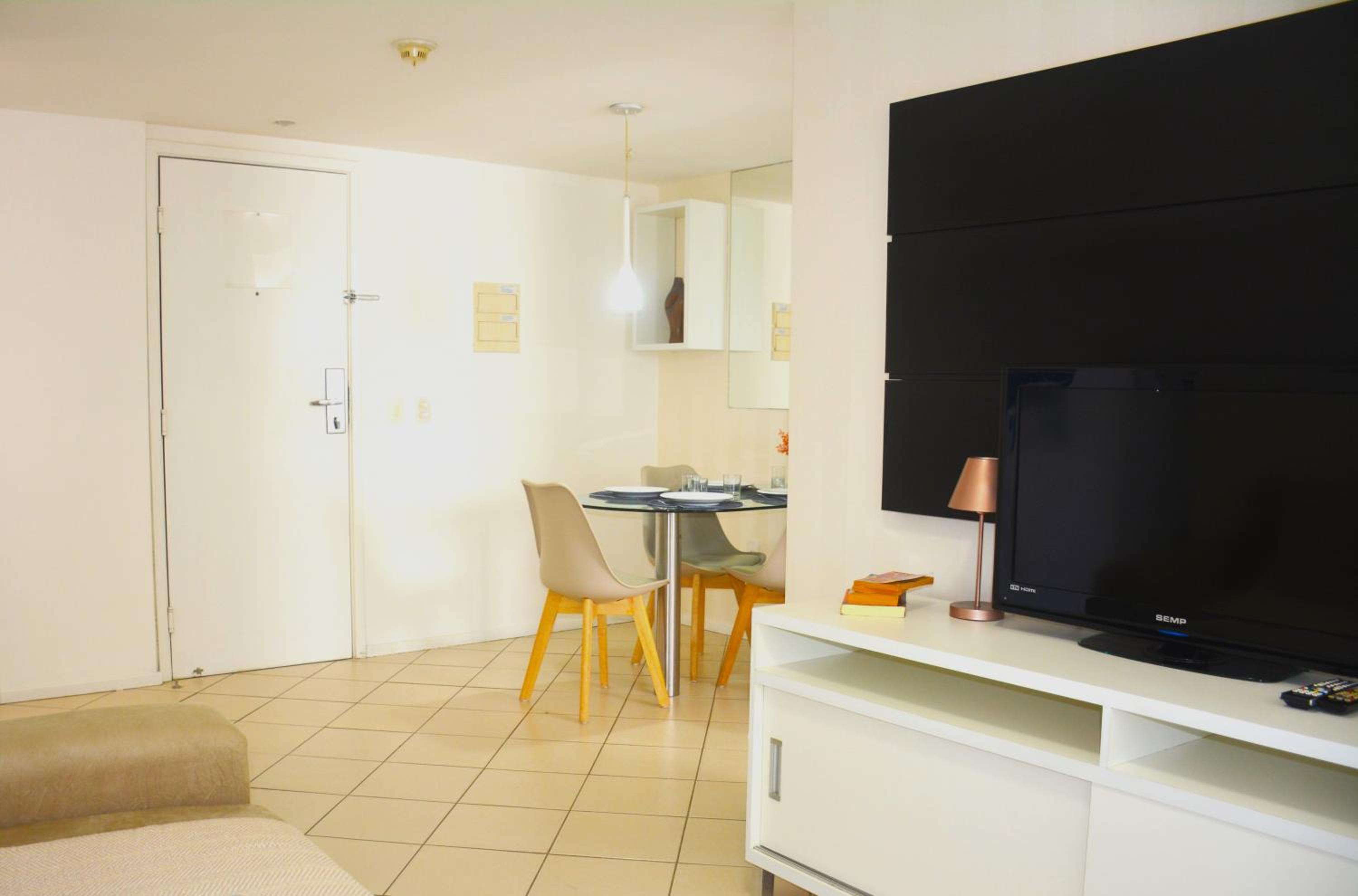Hotel Natal Plaza, Apto706, Vista mar, 2 Suítes, Vaga Garagem