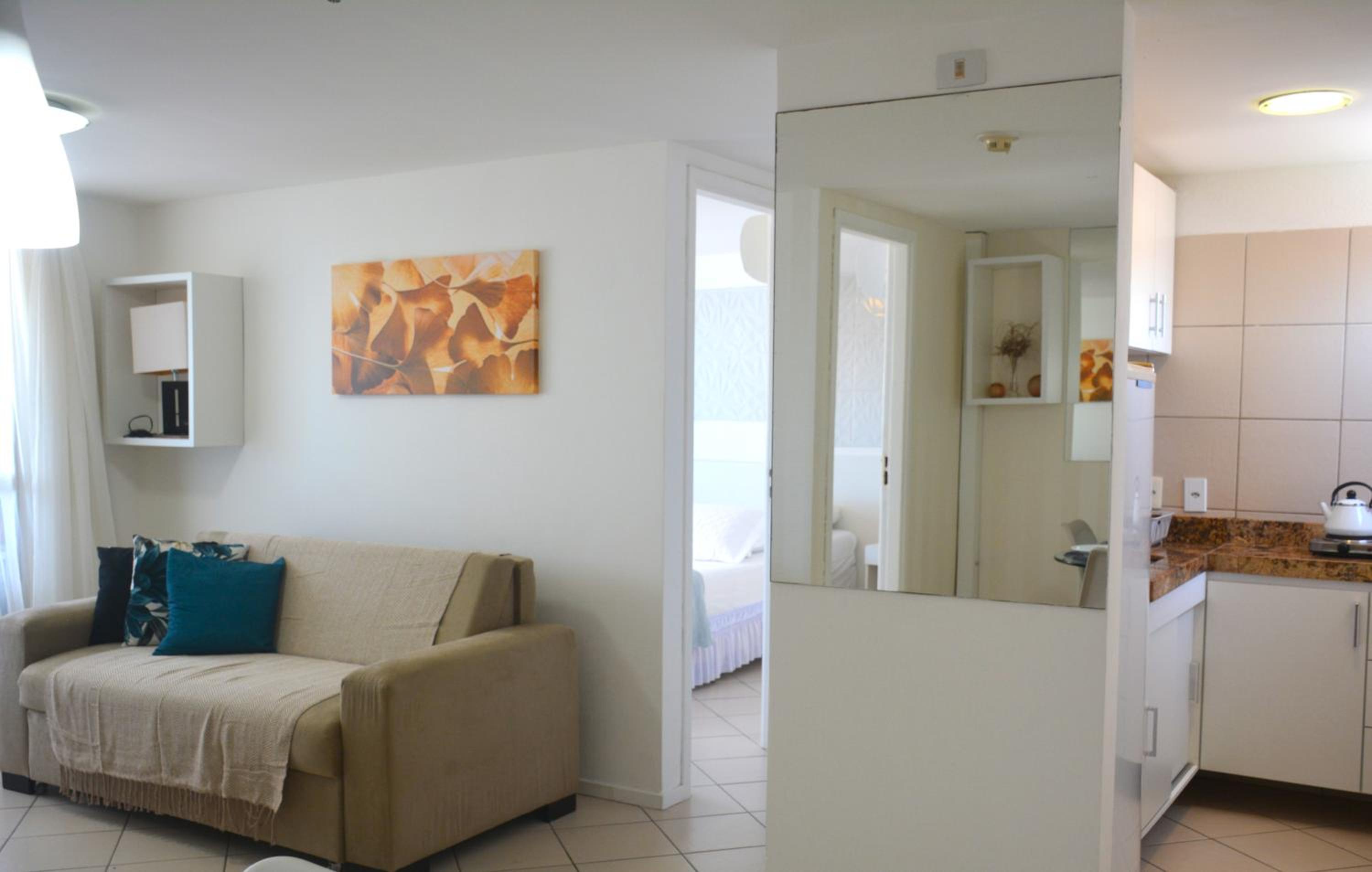 Hotel Natal Plaza, Apto706, Vista mar, 2 Suítes, Vaga Garagem