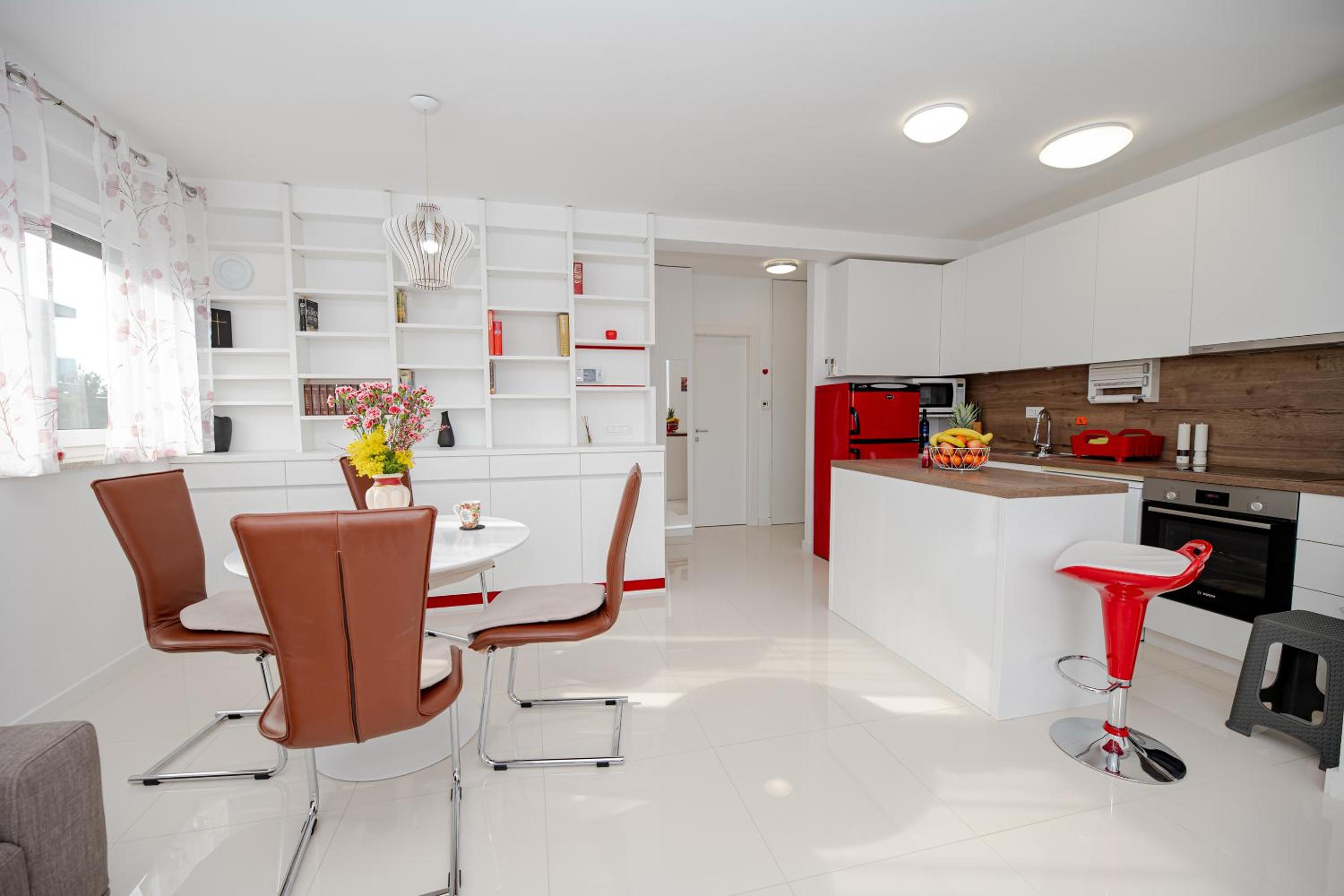 Apartman Stella Nin en Nin — kitchen