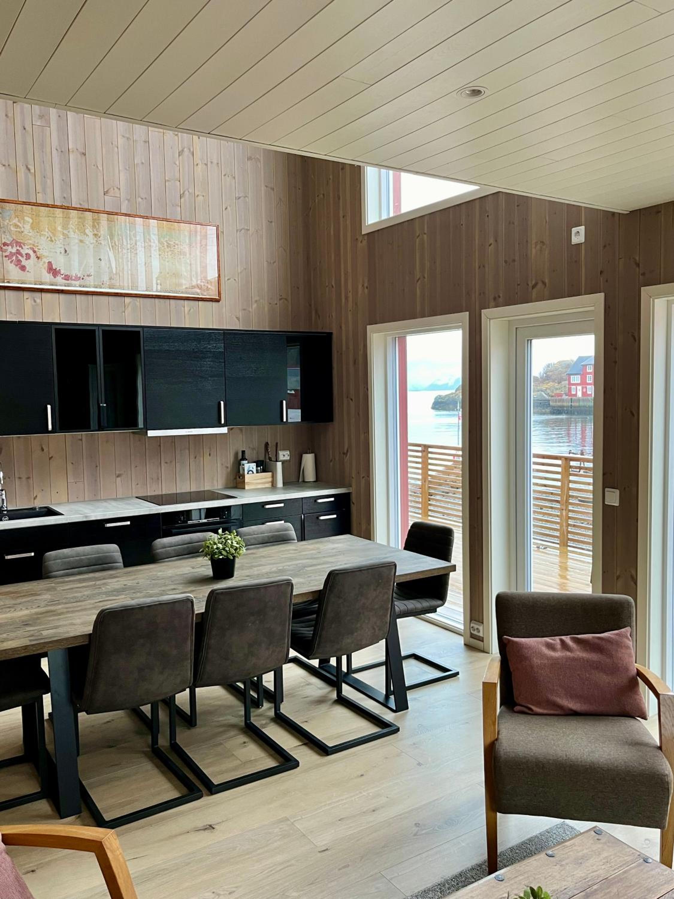 Lofoten Finnvika Lodges view 4