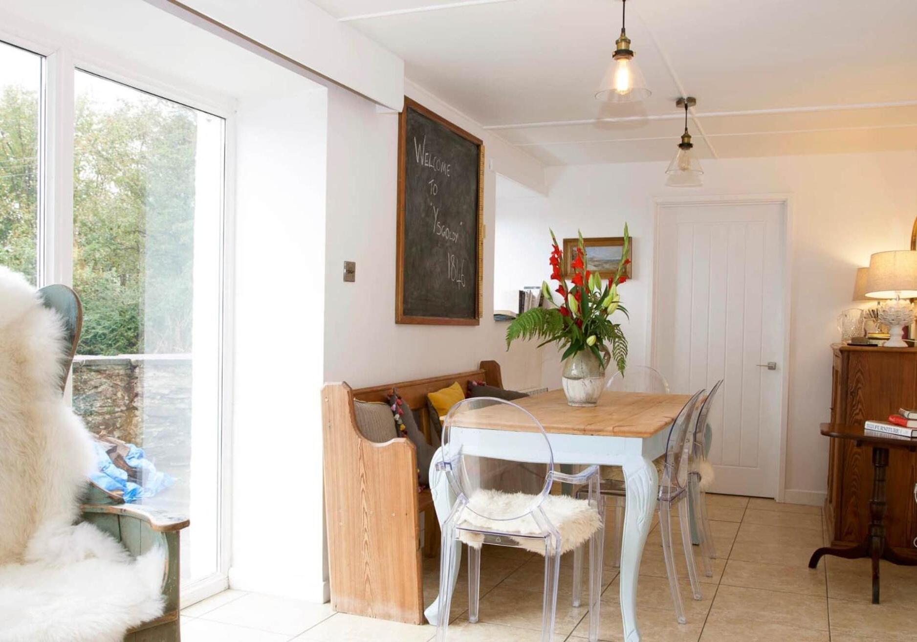 Ysgoldy, renovated school house in Llangrannog view 5
