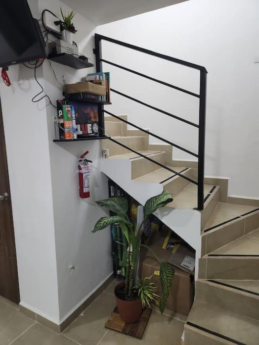 Residencia en zona industrial