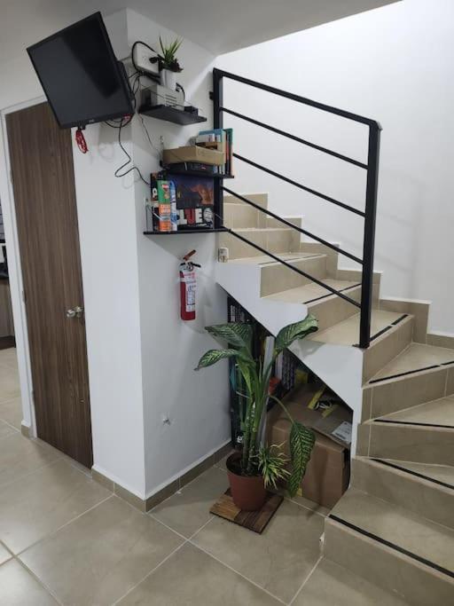 Residencia en zona industrial
