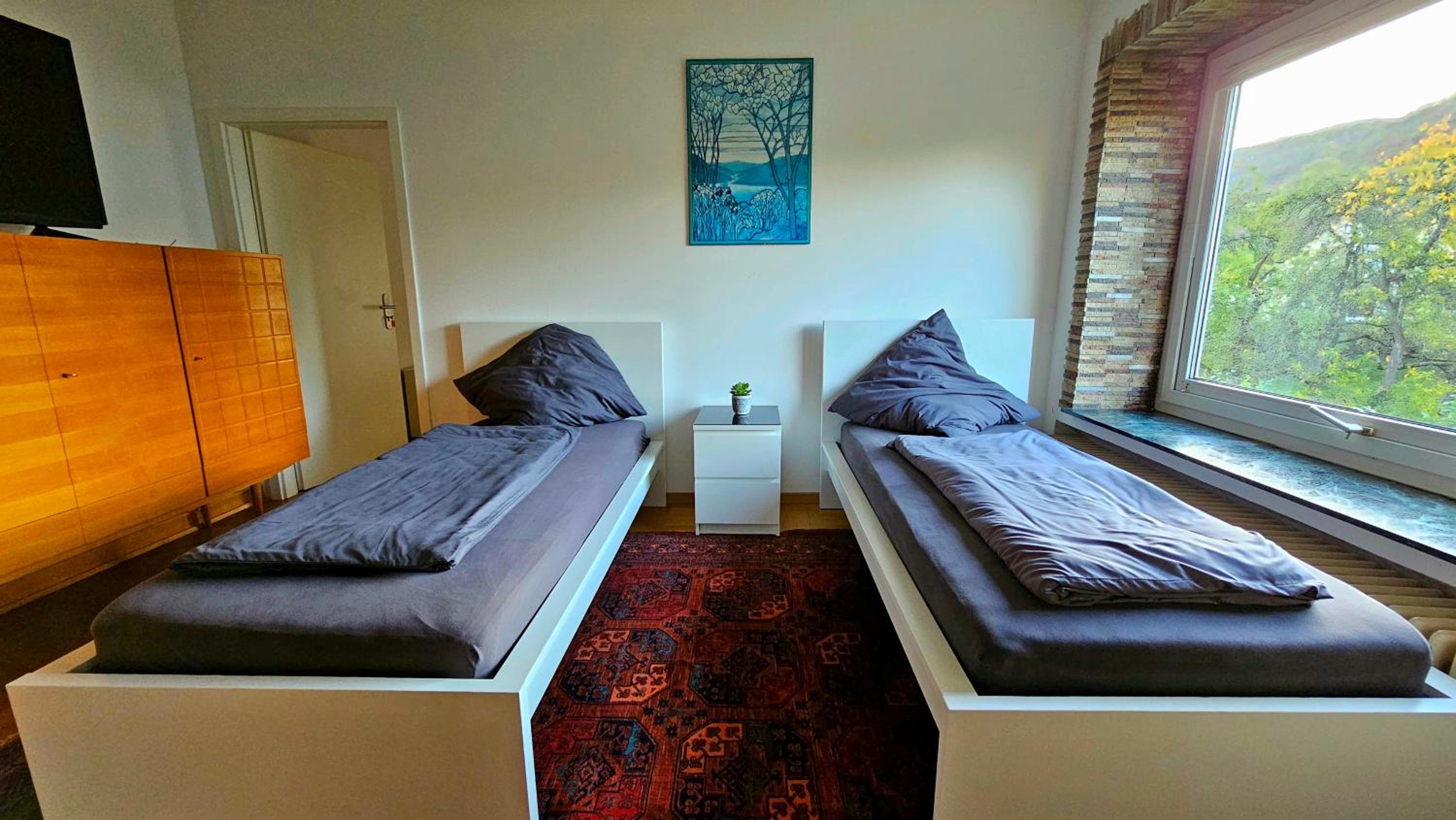 Stilvolles Appartment 5 Doppel Zimmer