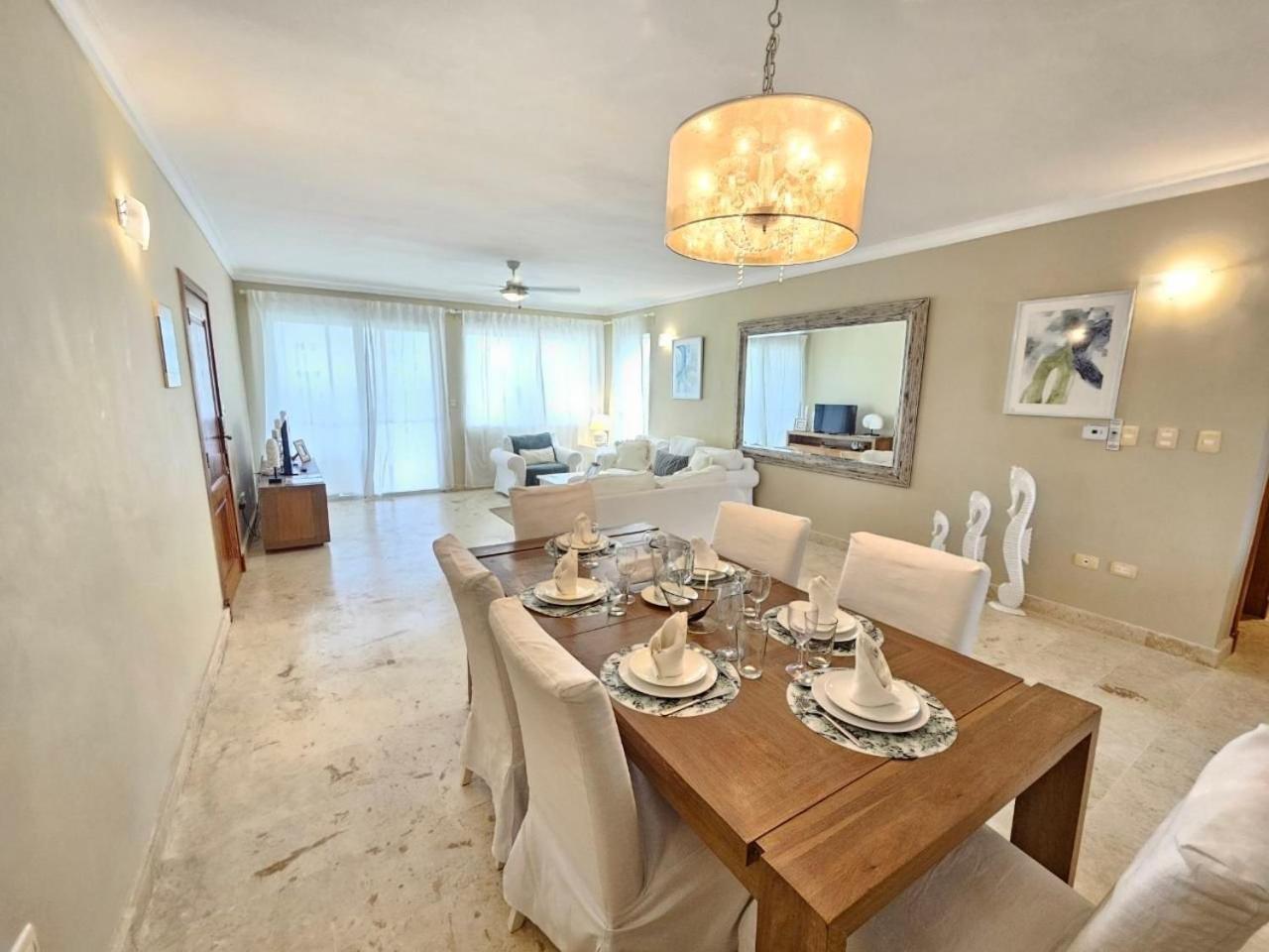 Playa Turquesa 3BR • BBQ • Oceanfront Stay