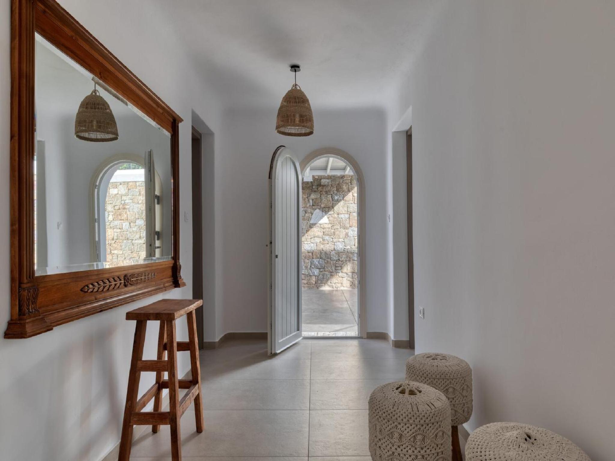 Gorgeous Mykonos Villa | 4 Bedrooms | Villa Atalanta | Private Pool & Panoramic Sea Views | BBQ | Faros view 5