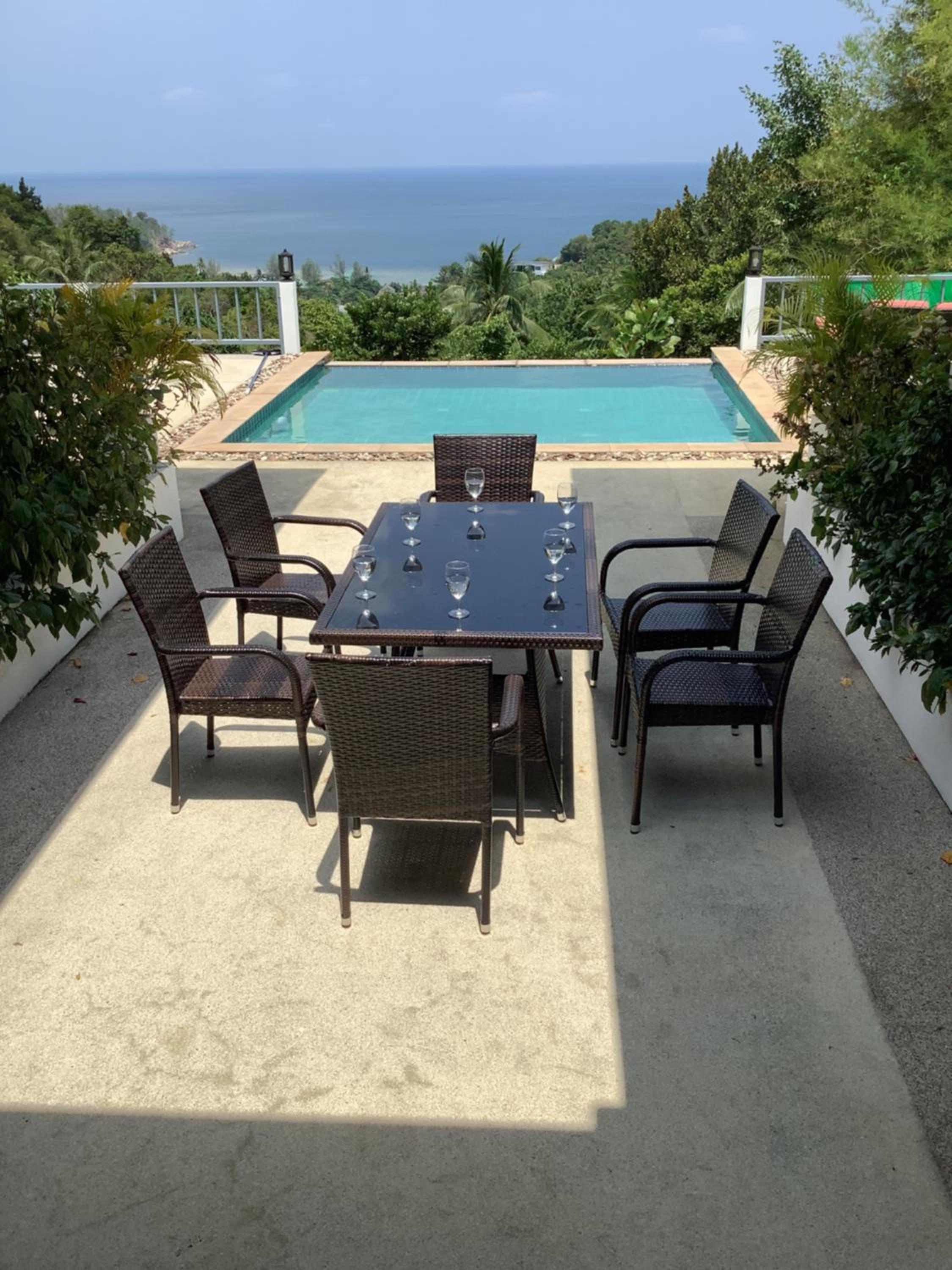 Luxurious Pool villa with great sea view