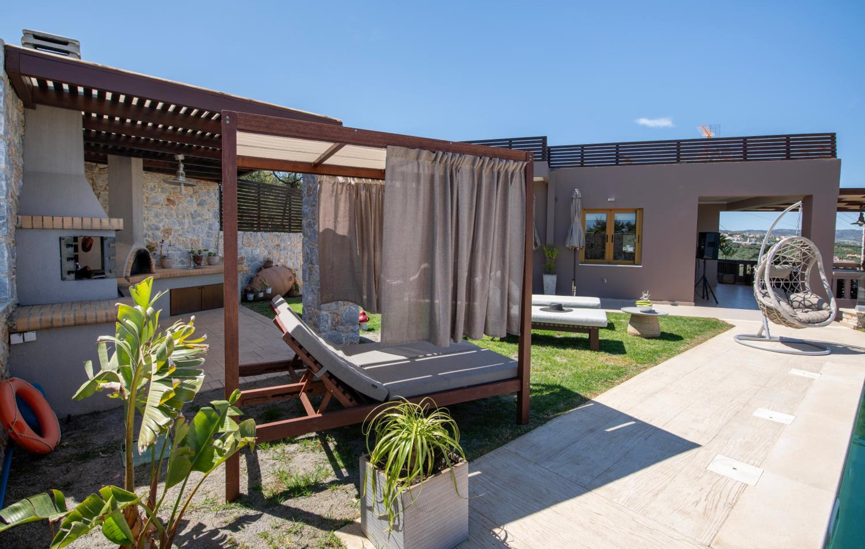 Villa Lady Dafni with private heated pool view 4