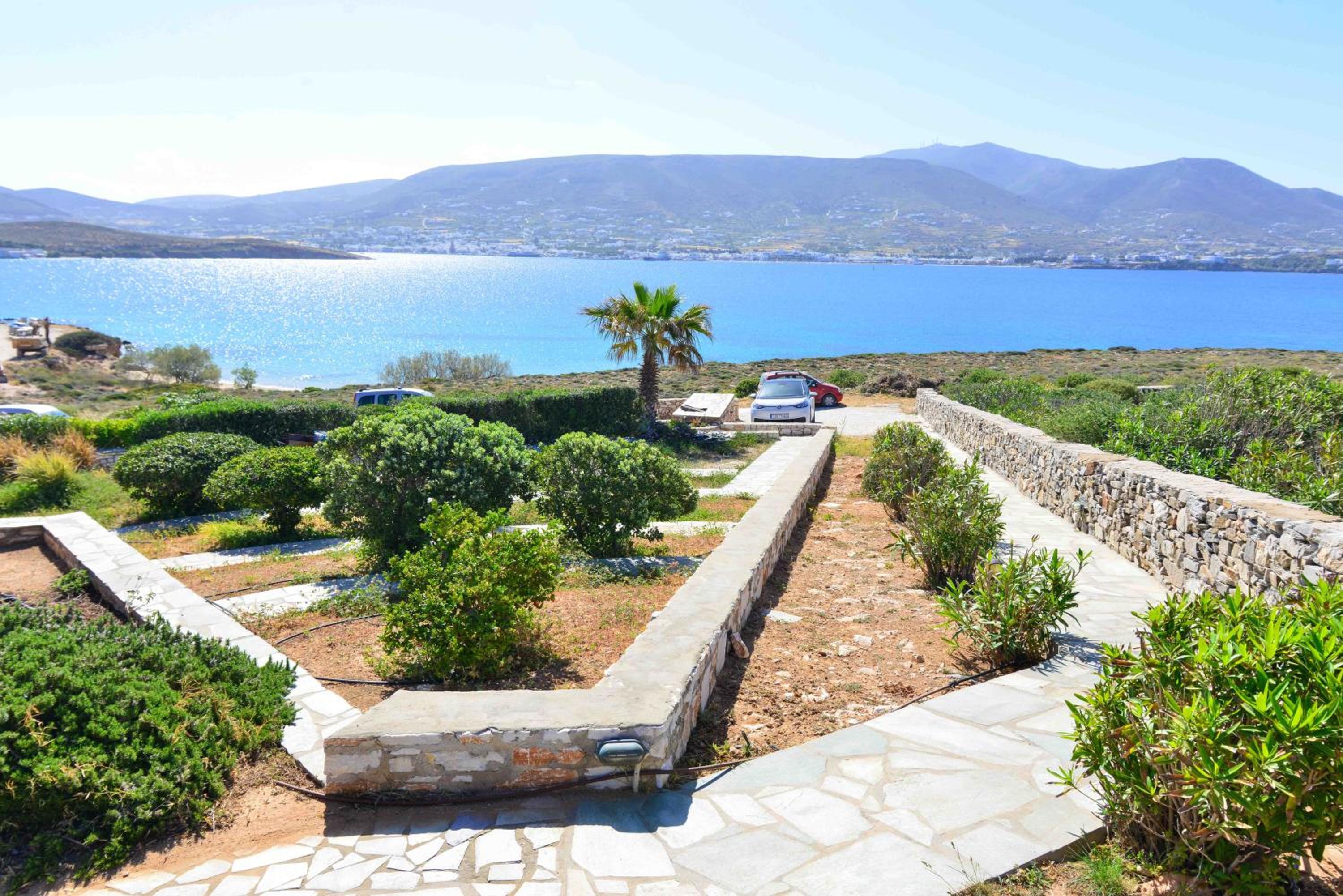 Paros sea view cycladic house 4 min from port view 3