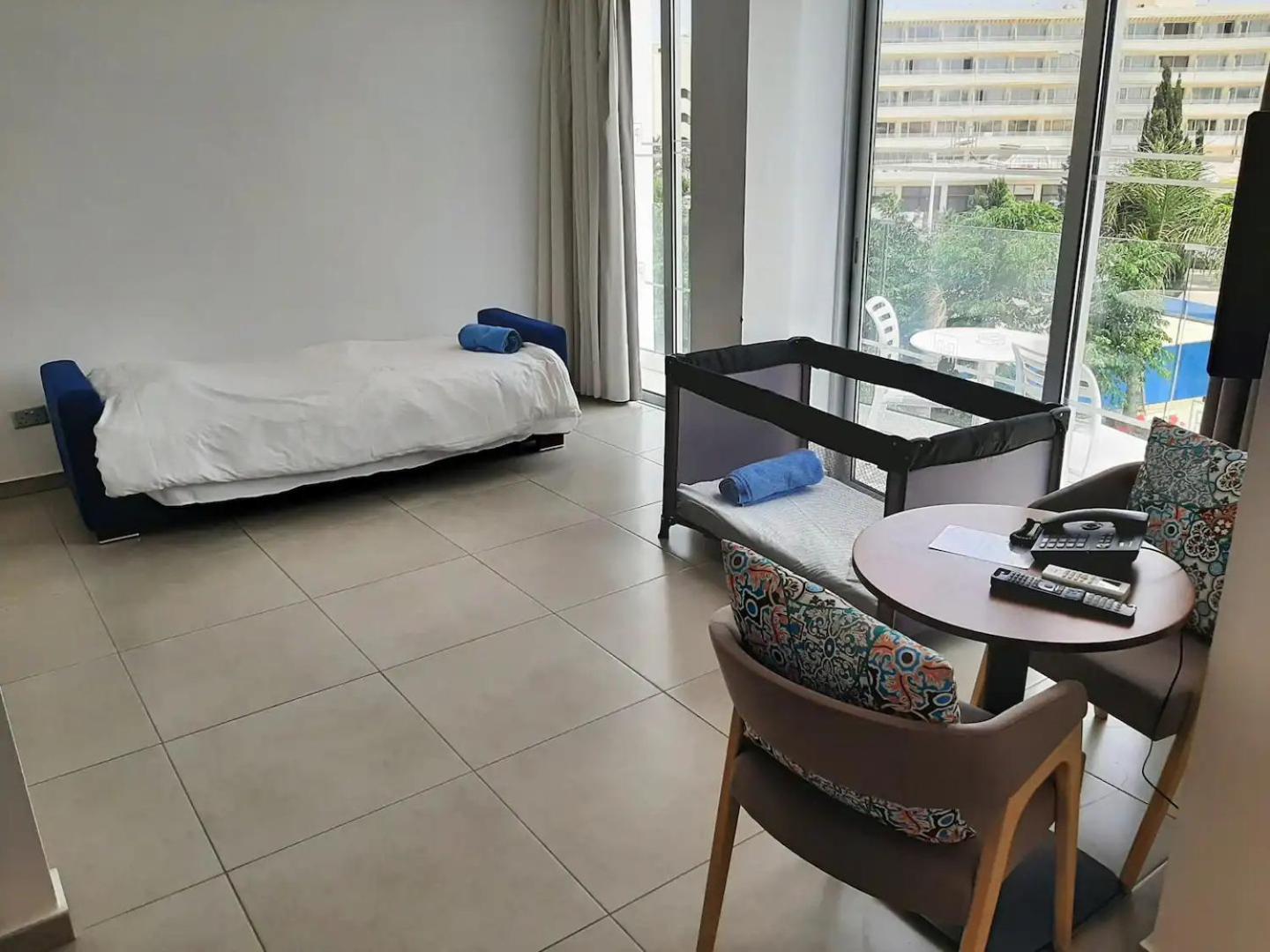 Protaras Plaza Superior Room sea and pool view-126