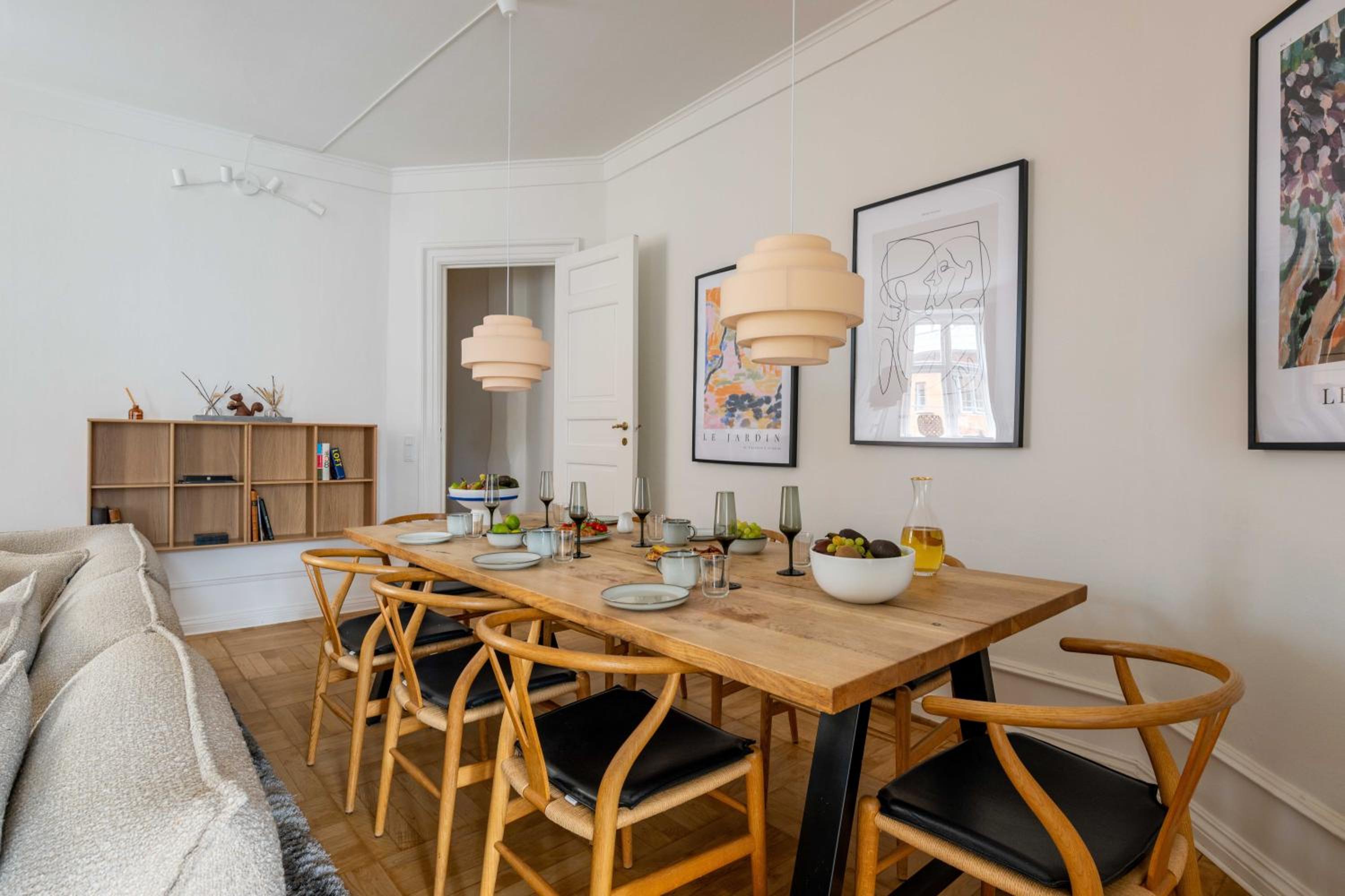 Rare 4BR Apartment w Unique Details in CPH City view 2