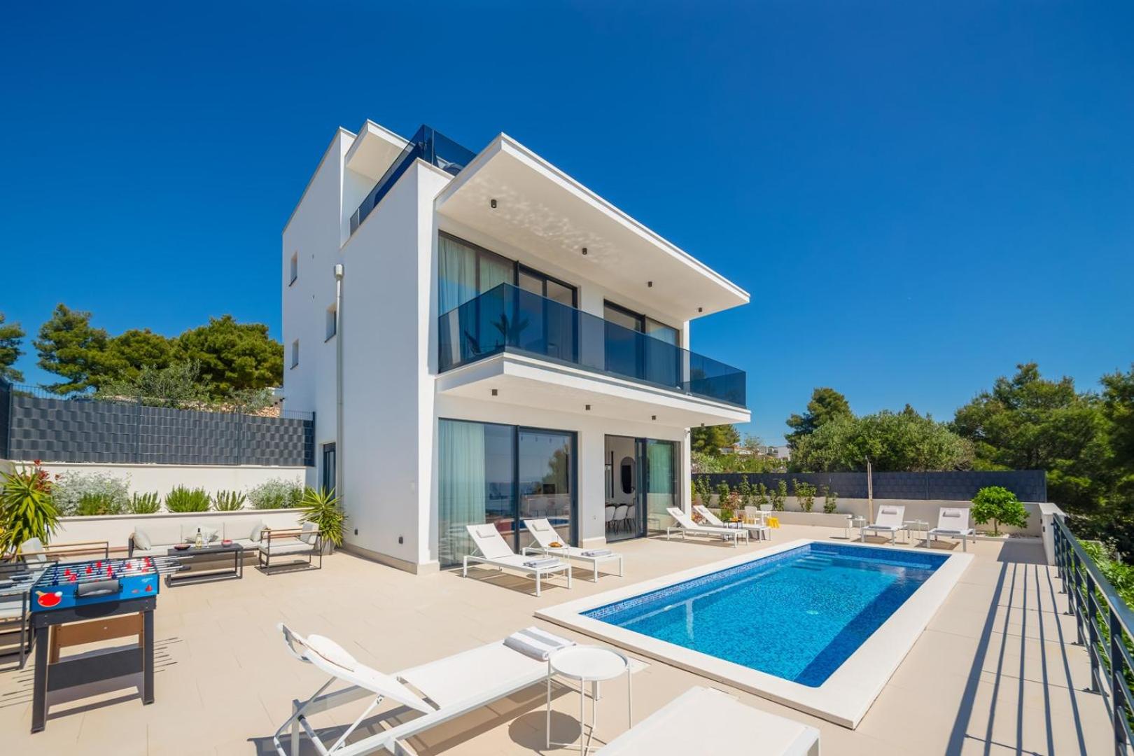 Luxury Villa Sea Idea with private pool & jacuzzi on Čiovo near Trogir view 2