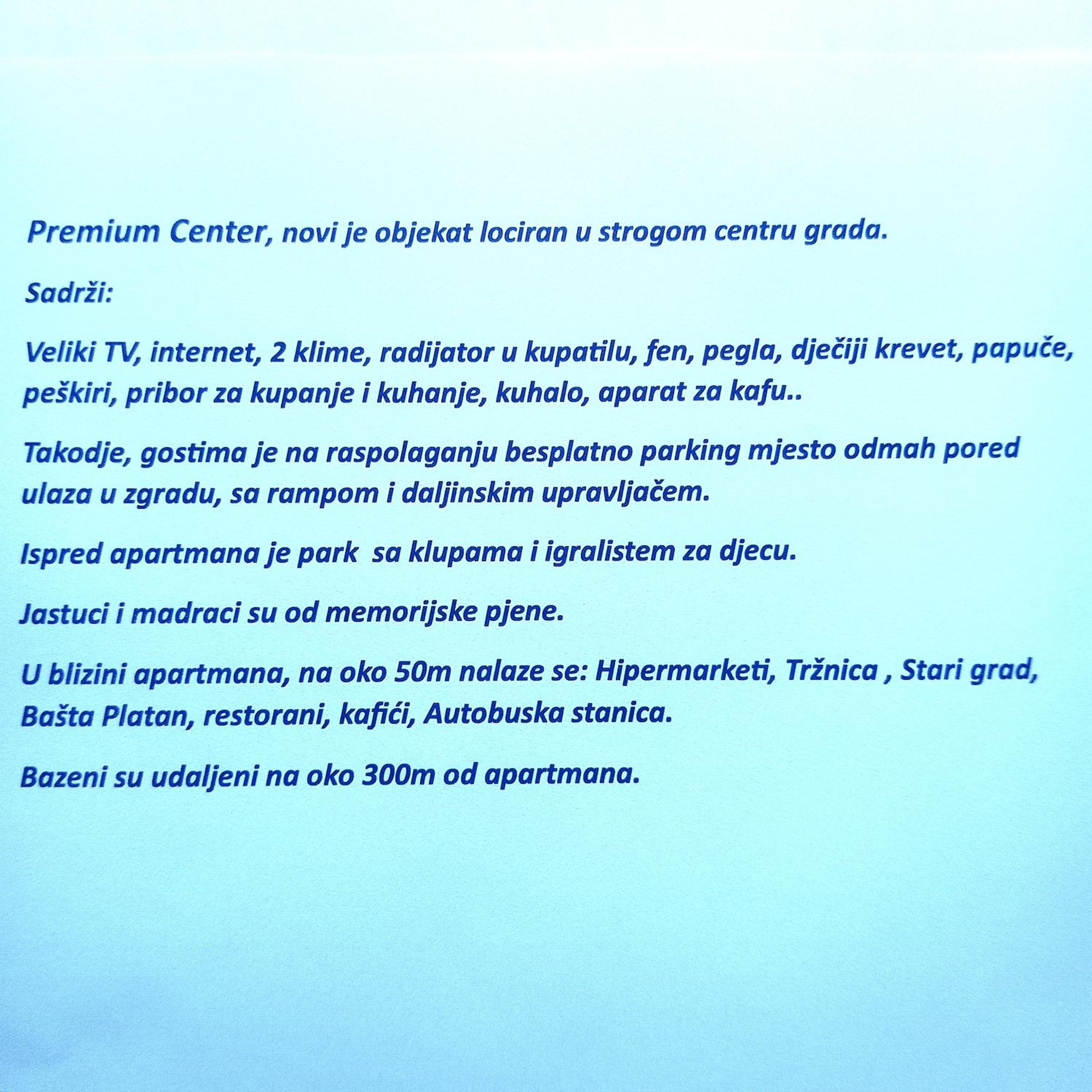PREMIUM Center