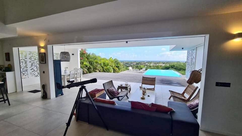 Villa Miss M. Magnifique villa contemporaine neuve vue mer view 5