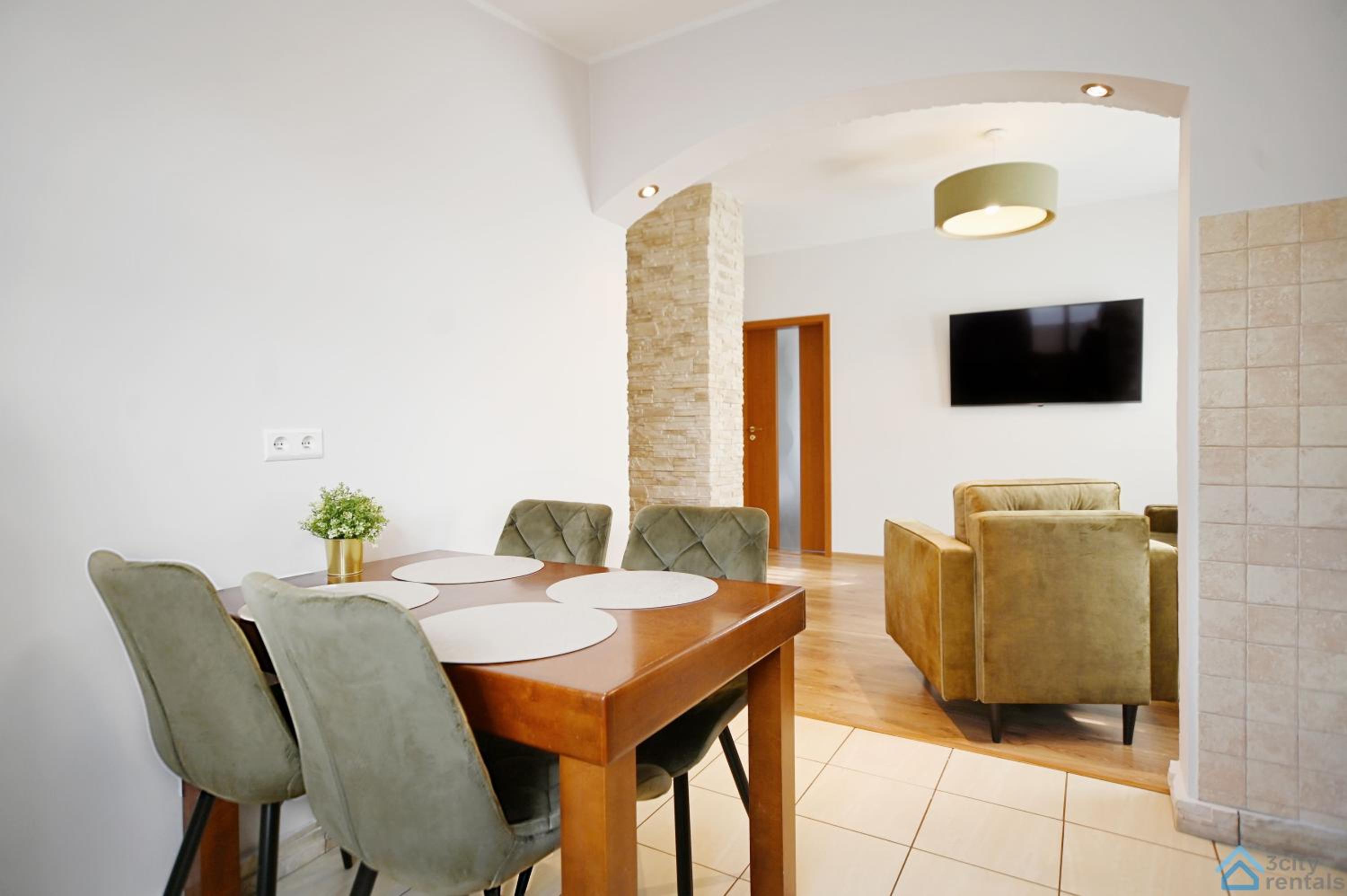 Cosy Apartment close to the Beach in Sopot by Noclegi Renters