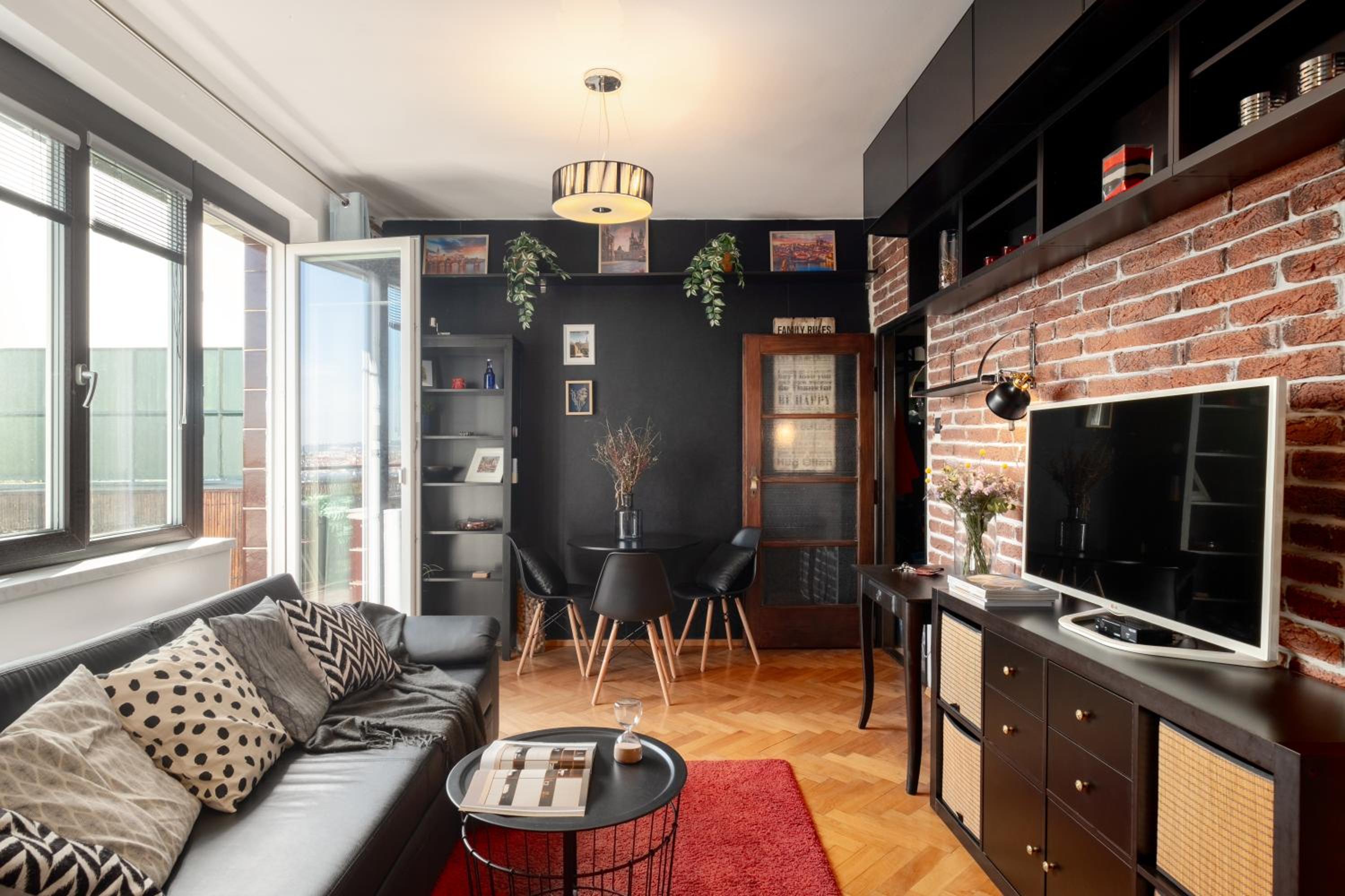Cozy Studio with Terrace in Smíchov by Prague Days
