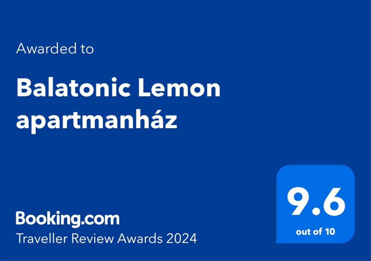 Balatonic Lemon apartmanház
