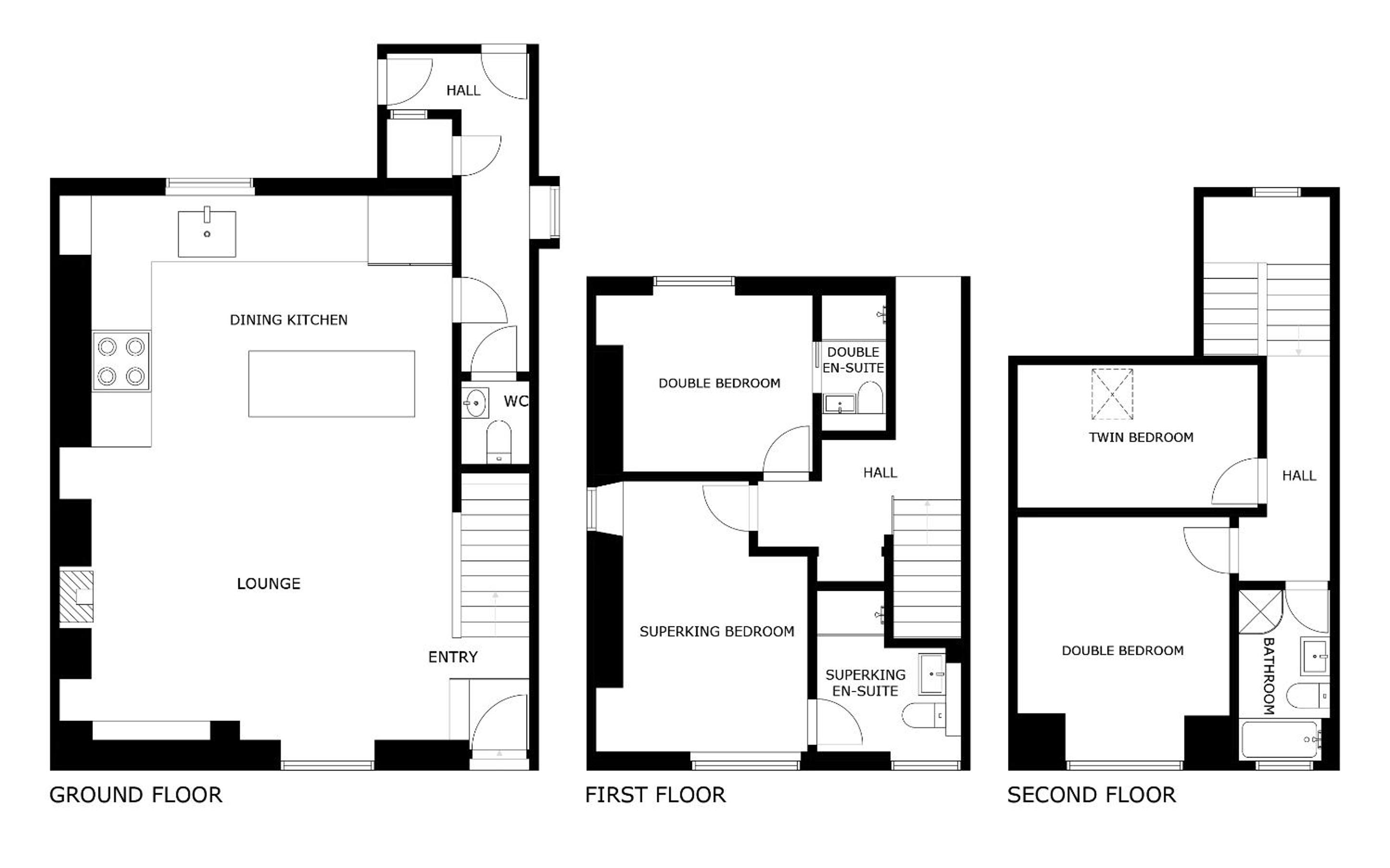 Puffin House- stylish home by the sea
