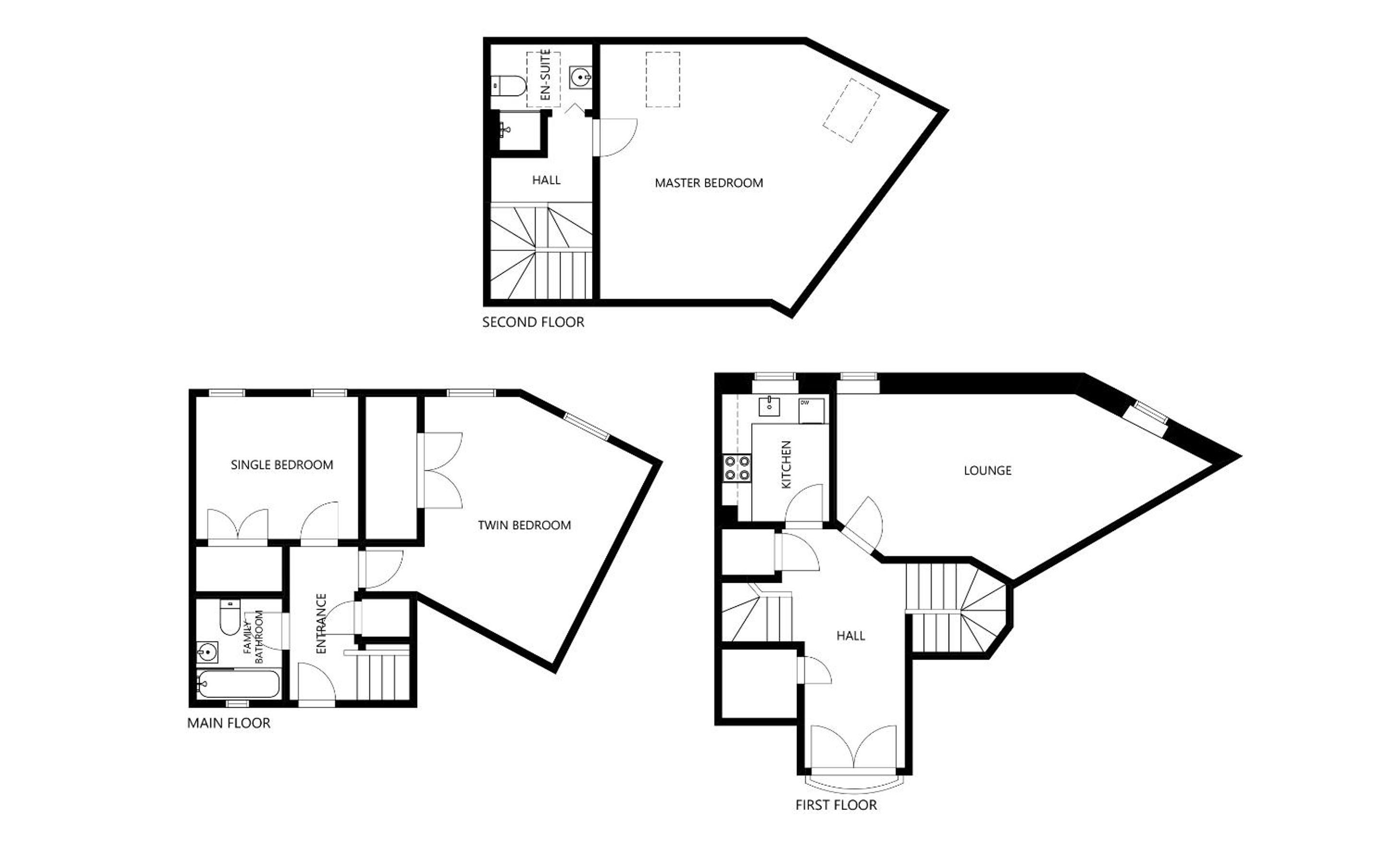 Coorie Cottage- stylish townhouse Anstruther view 2
