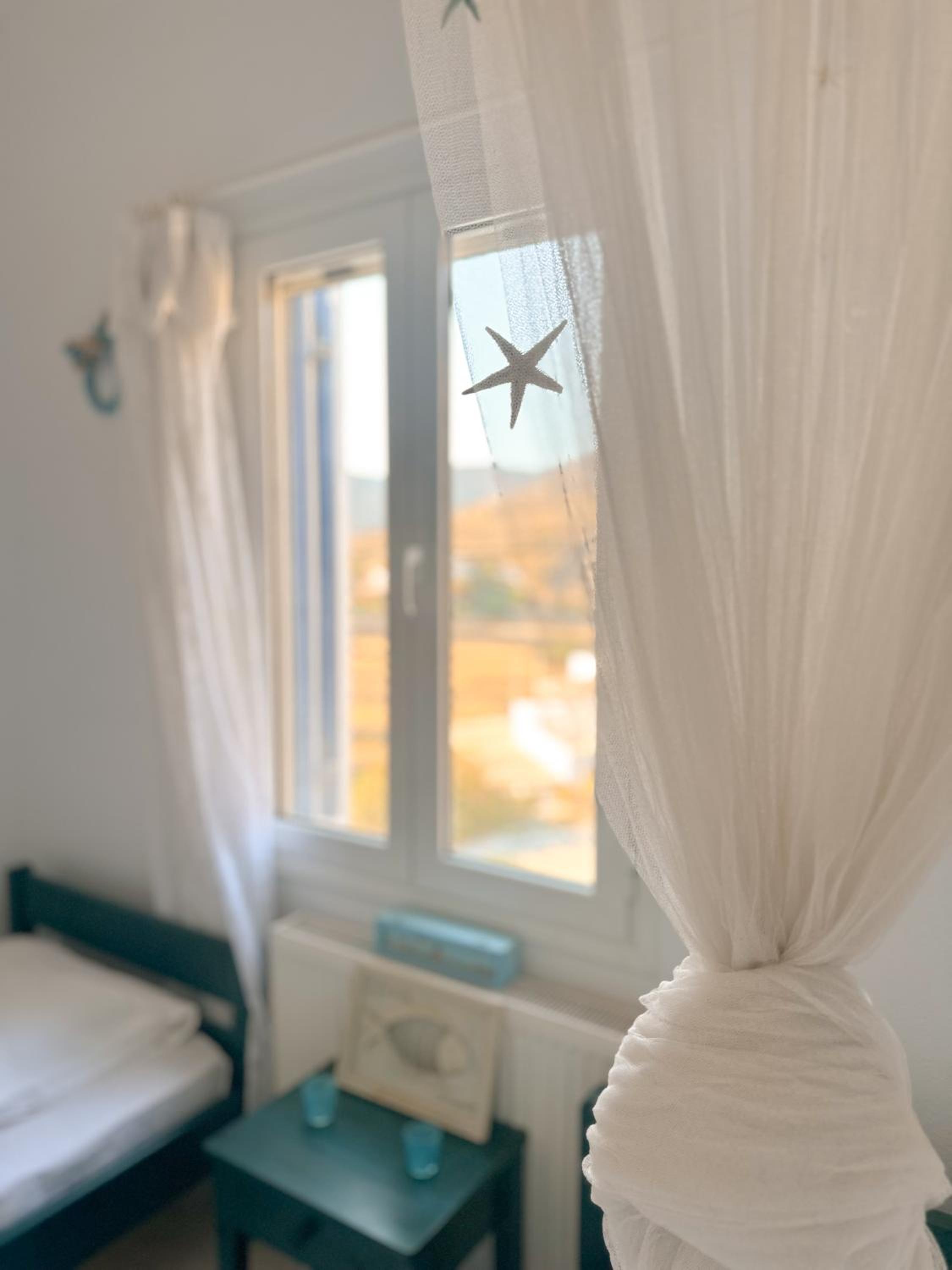Blue orison house Tinos for 5 persons with seaview view 5