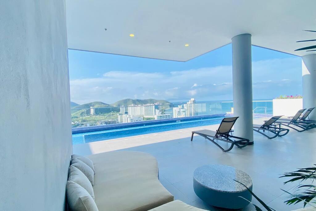 Apartamento Delux con vista al mar