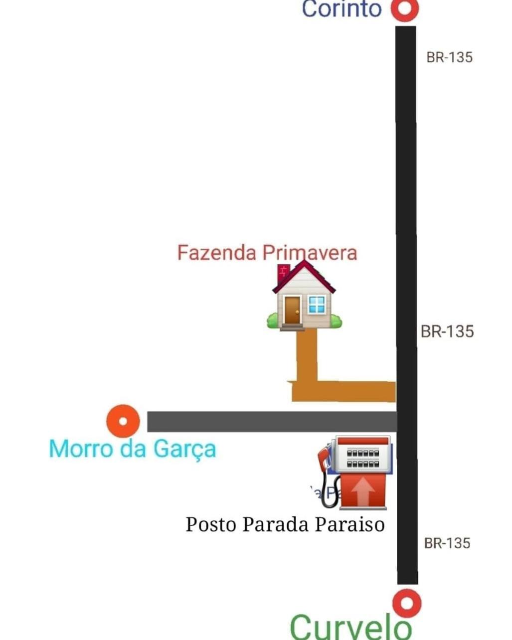 Fazendinha Rústica com Piscina Próxima a Curvelo