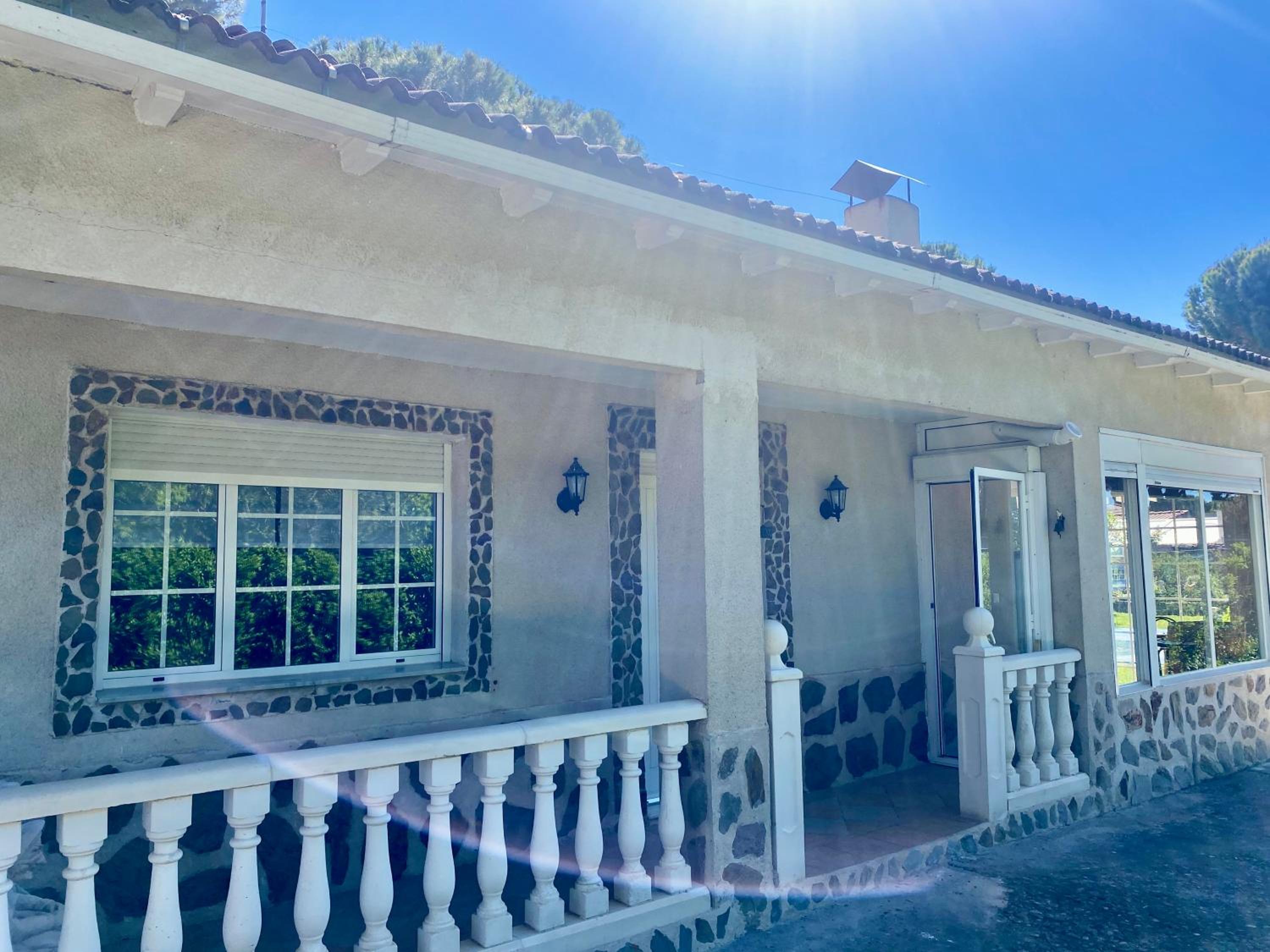 Chalet con piscina El Refugio de Venecia