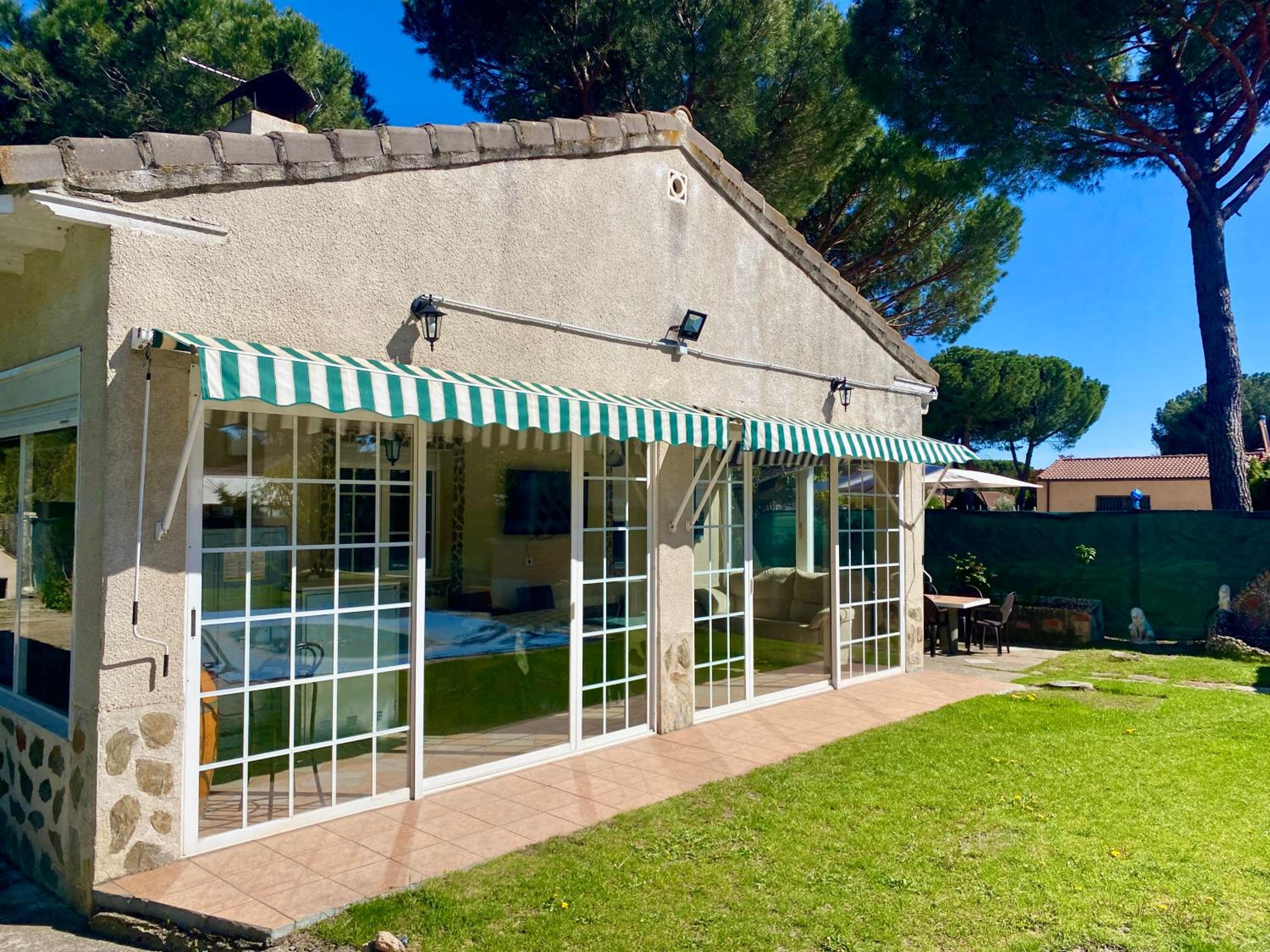 Chalet con piscina El Refugio de Venecia