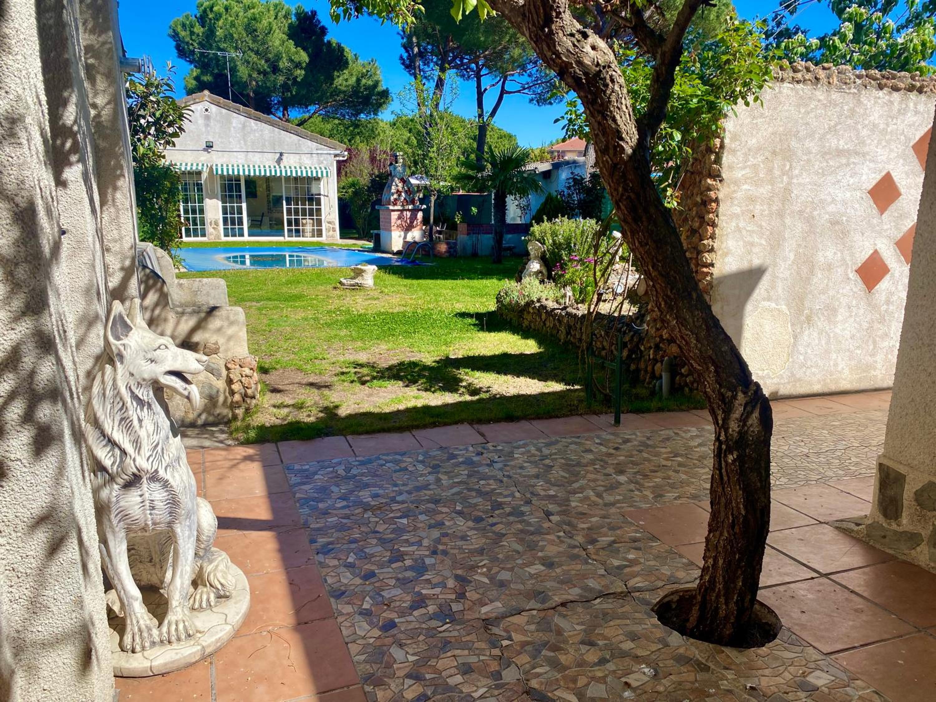 Chalet con piscina El Refugio de Venecia