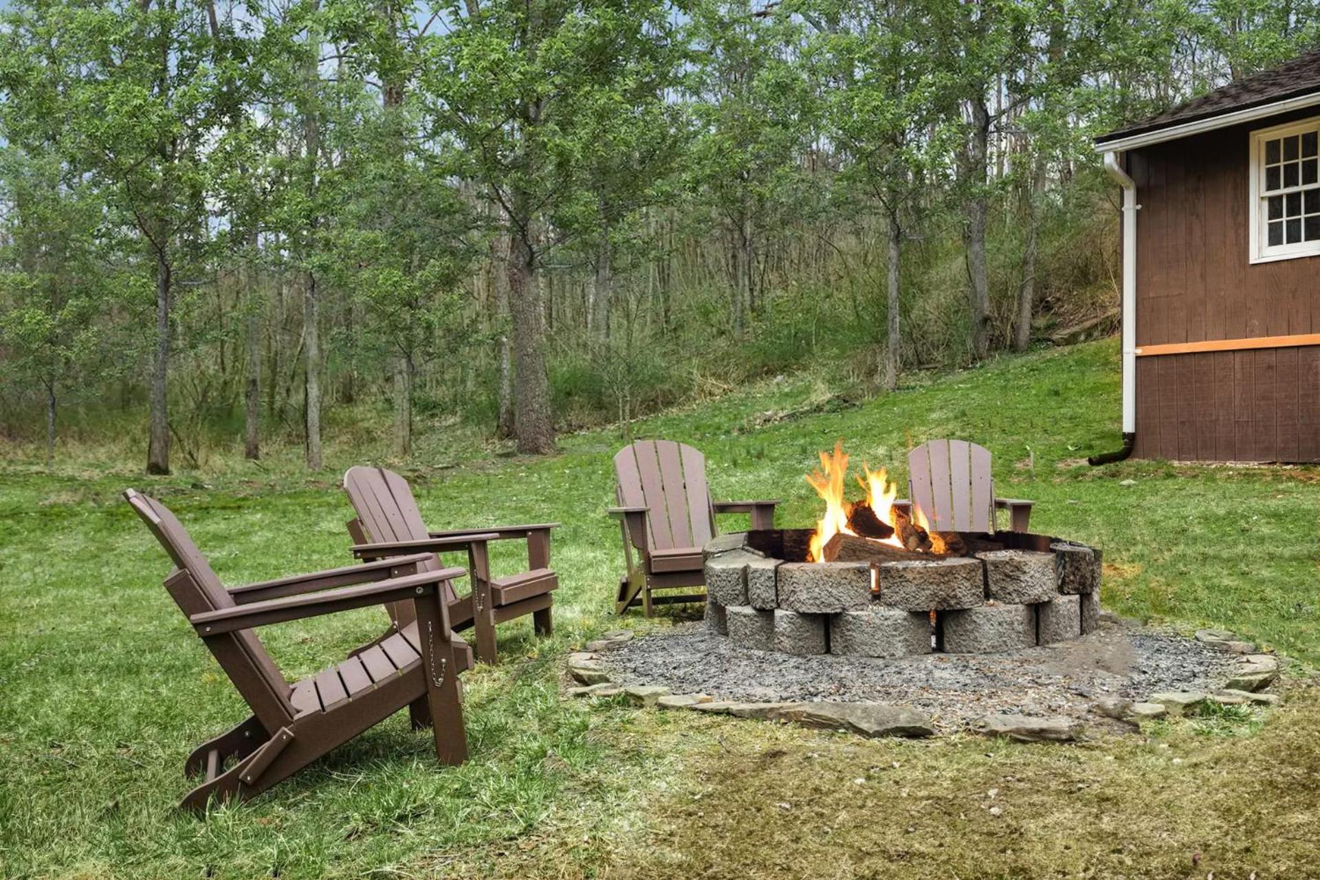 Creekside Cabin w Hot Tub, Fire Pit, Grill, WiFi! view 5