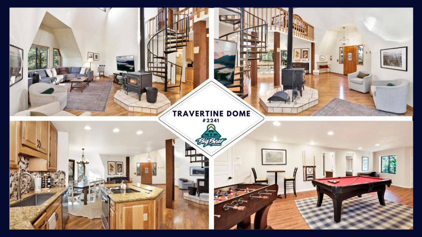 Travertine dome home #2241